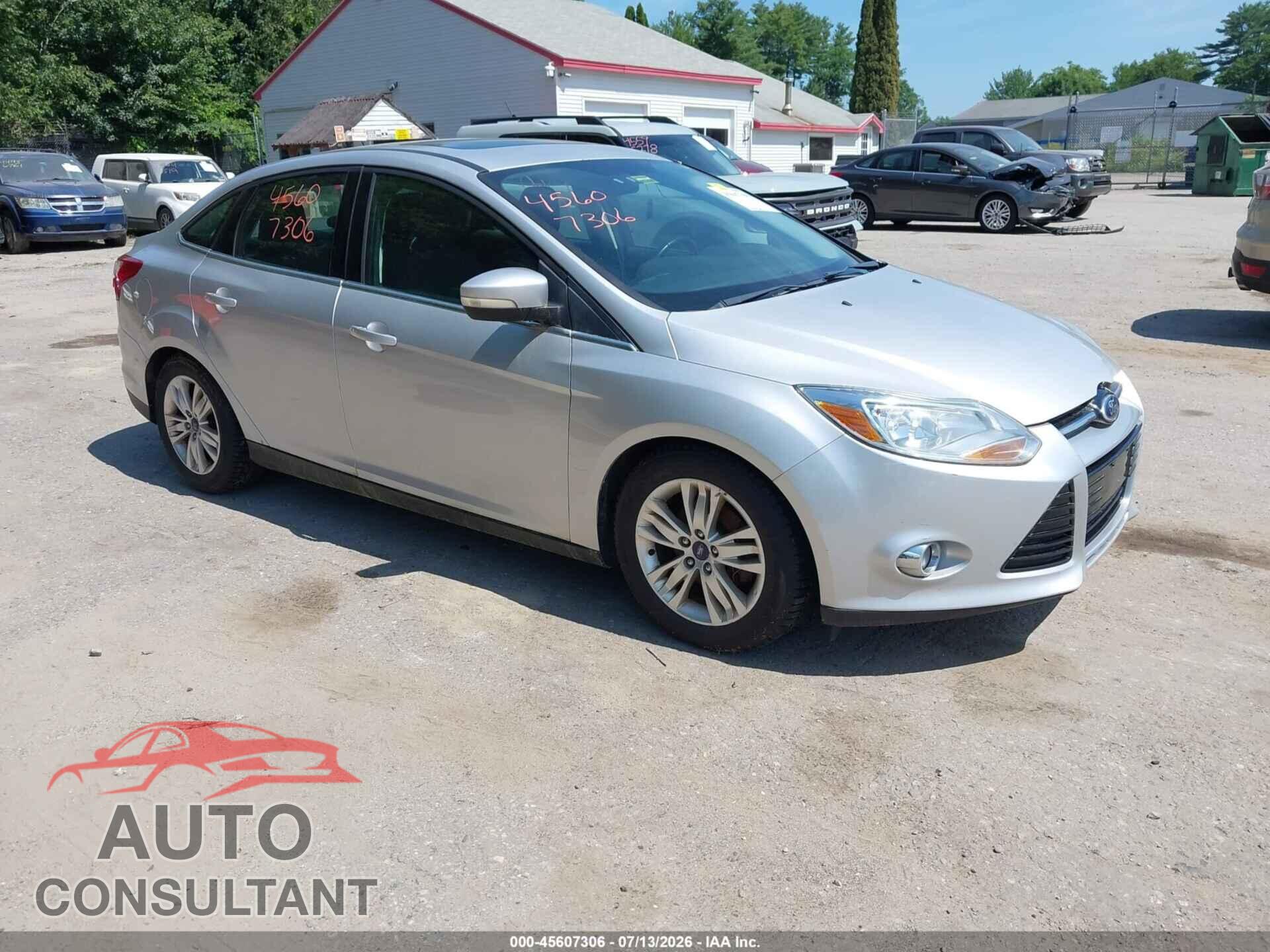 FORD FOCUS 2012 - 1FAHP3H2XCL374064
