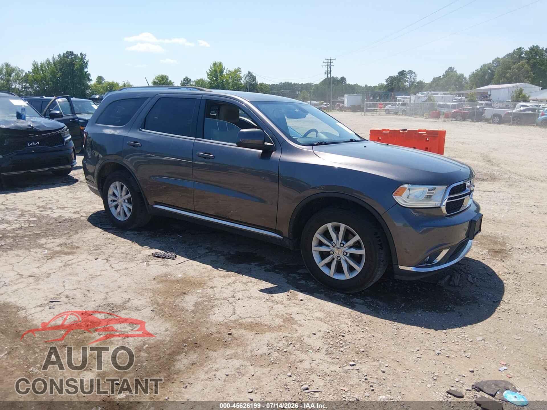 DODGE DURANGO 2015 - 1C4RDJAG7FC741346