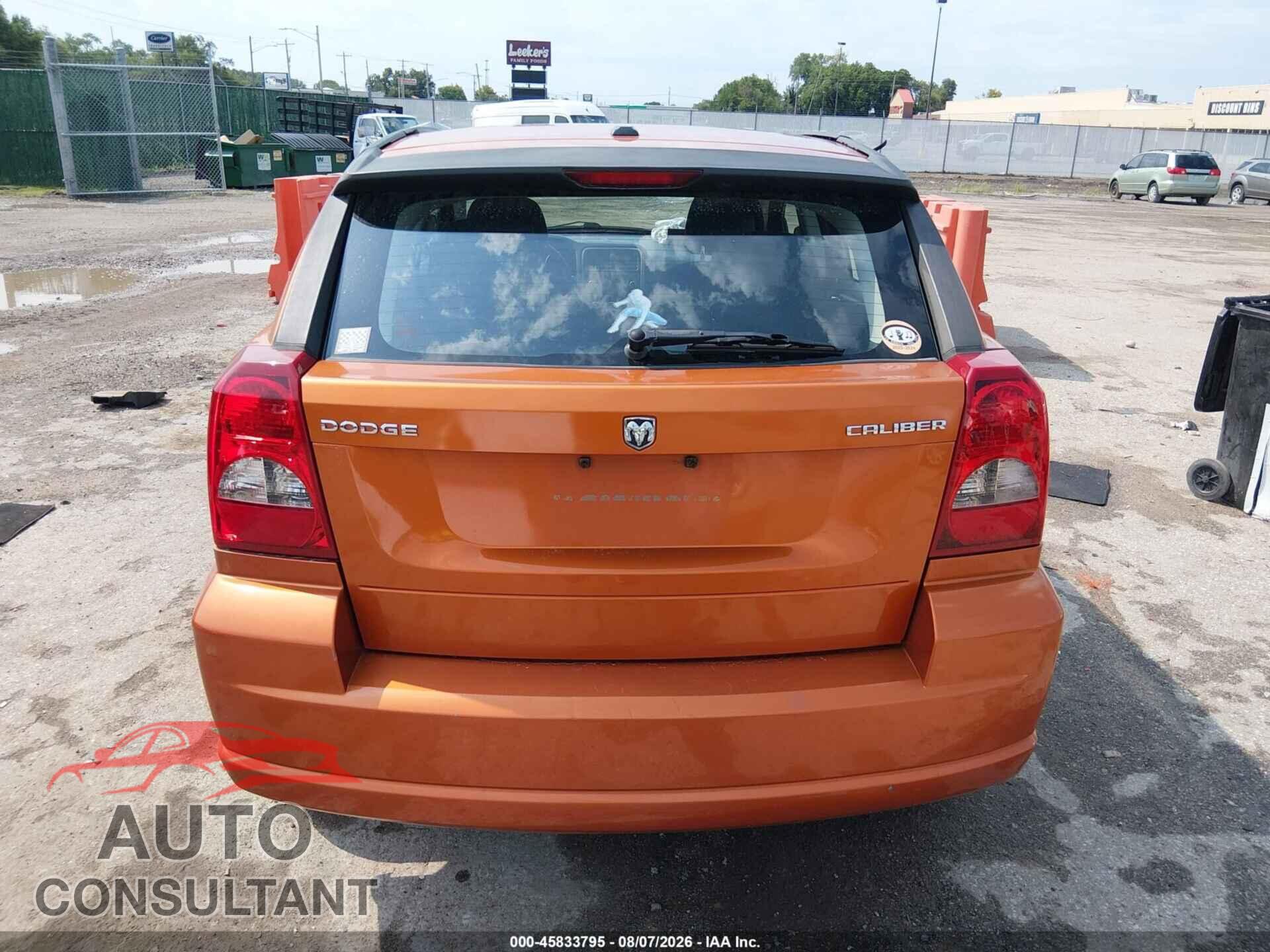 DODGE CALIBER 2011 - 1B3CB3HA8BD295996