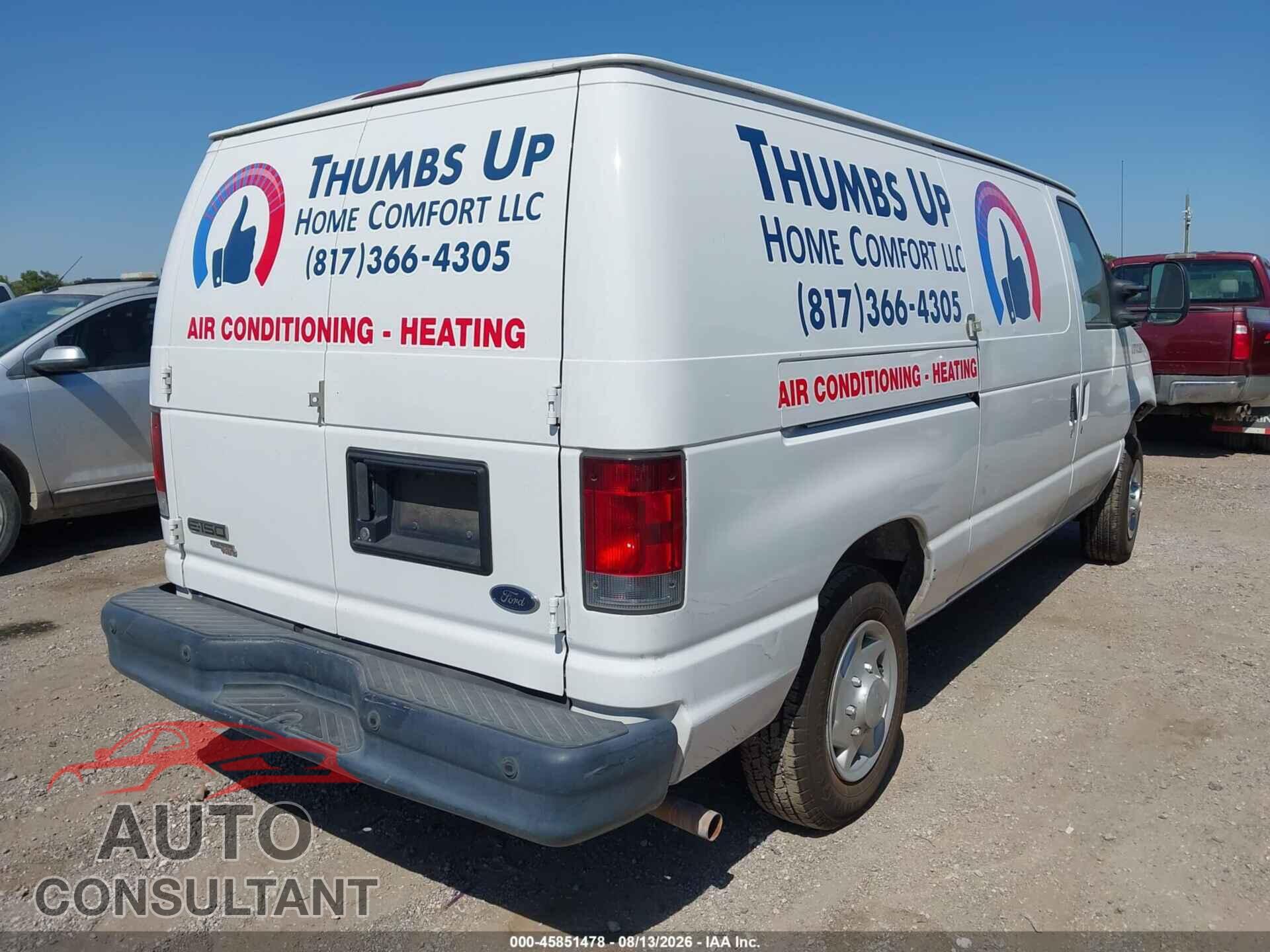 FORD E-150 2012 - 1FTNE1EW8CDB01813