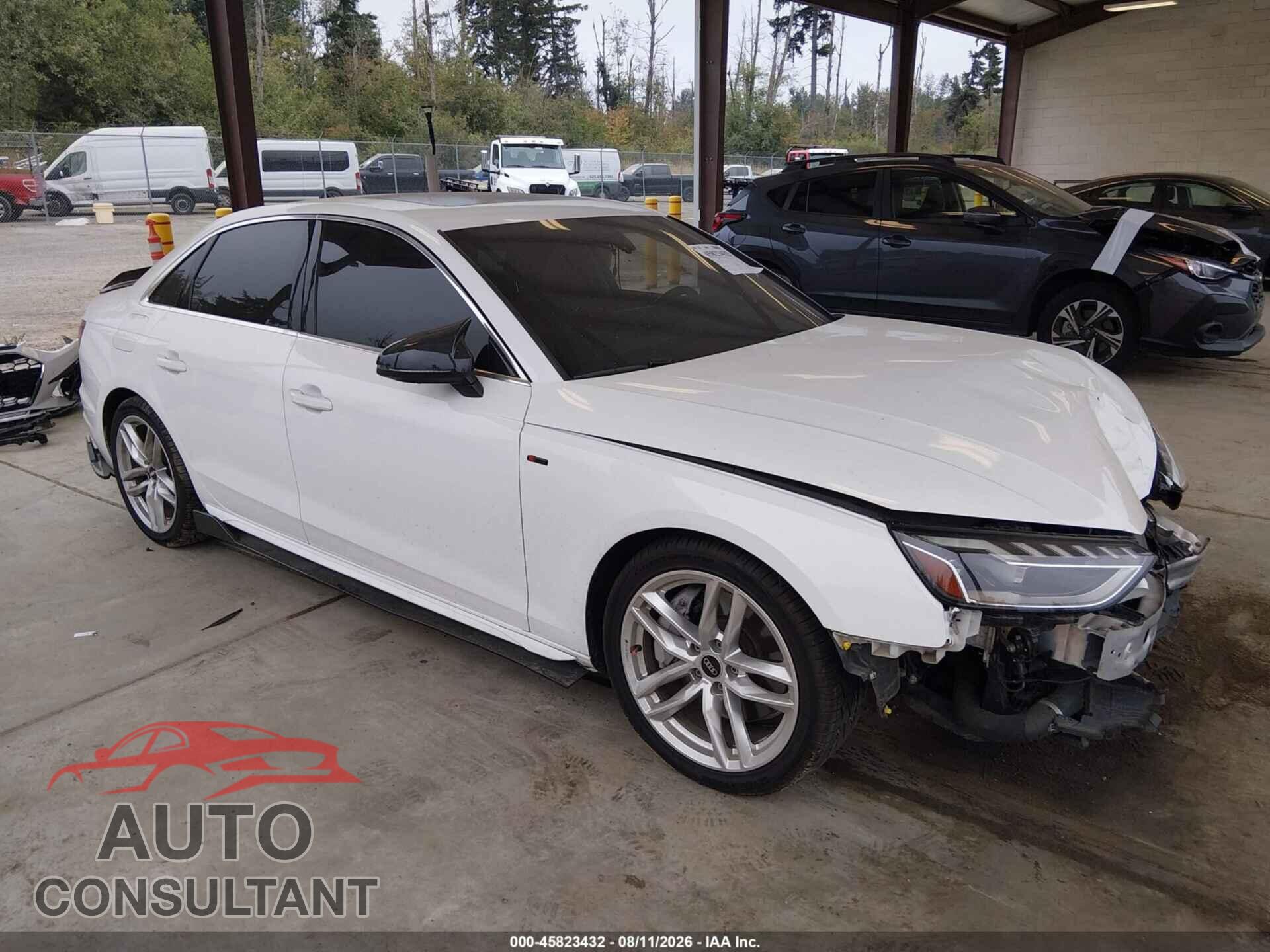 AUDI A4 2022 - WAUEAAF41NN009302