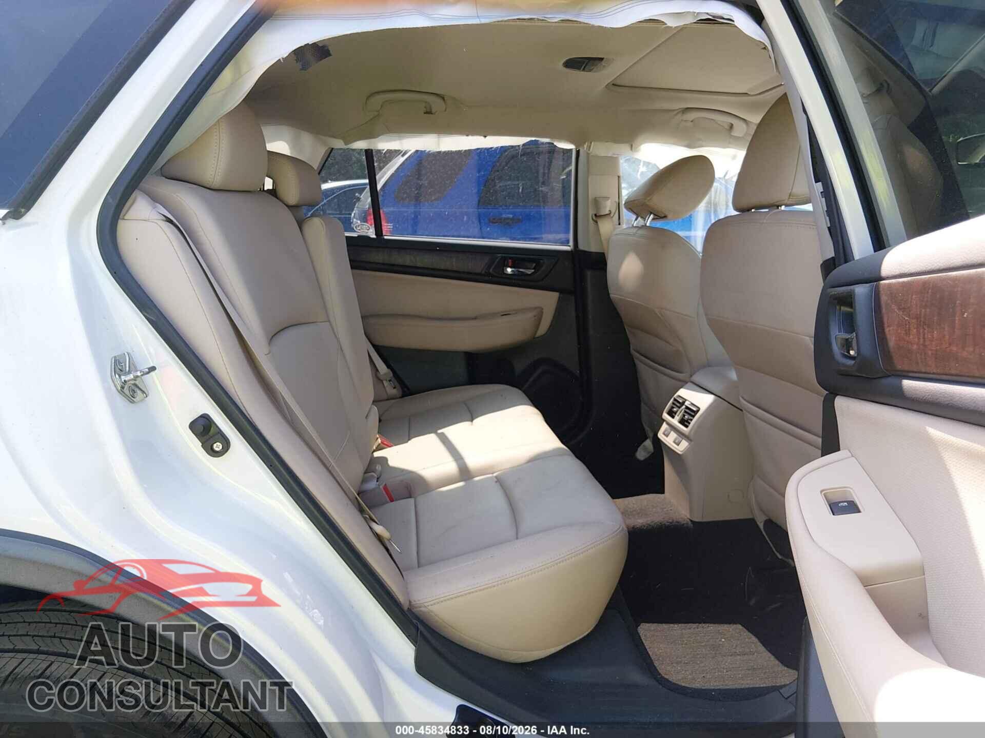 SUBARU OUTBACK 2016 - 4S4BSANC3G3244077