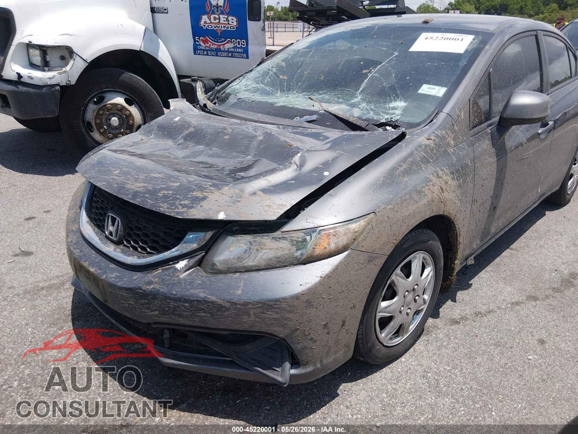 HONDA CIVIC 2013 - 2HGFB2F52DH580700