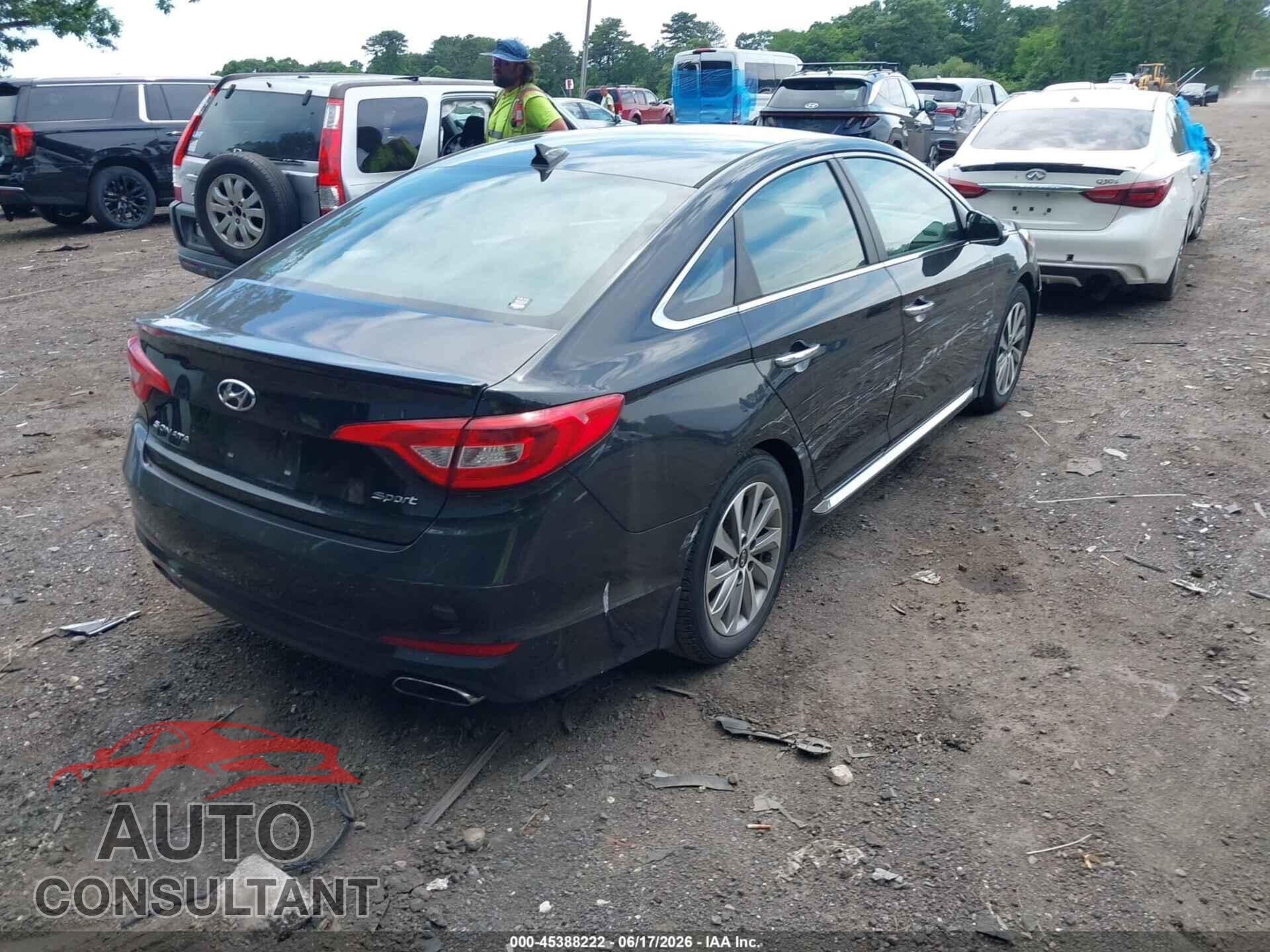 HYUNDAI SONATA 2017 - 5NPE34AF1HH463884