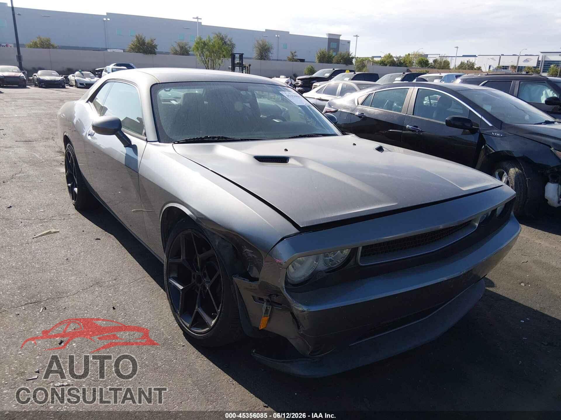 DODGE CHALLENGER 2012 - 2C3CDYAG5CH291207