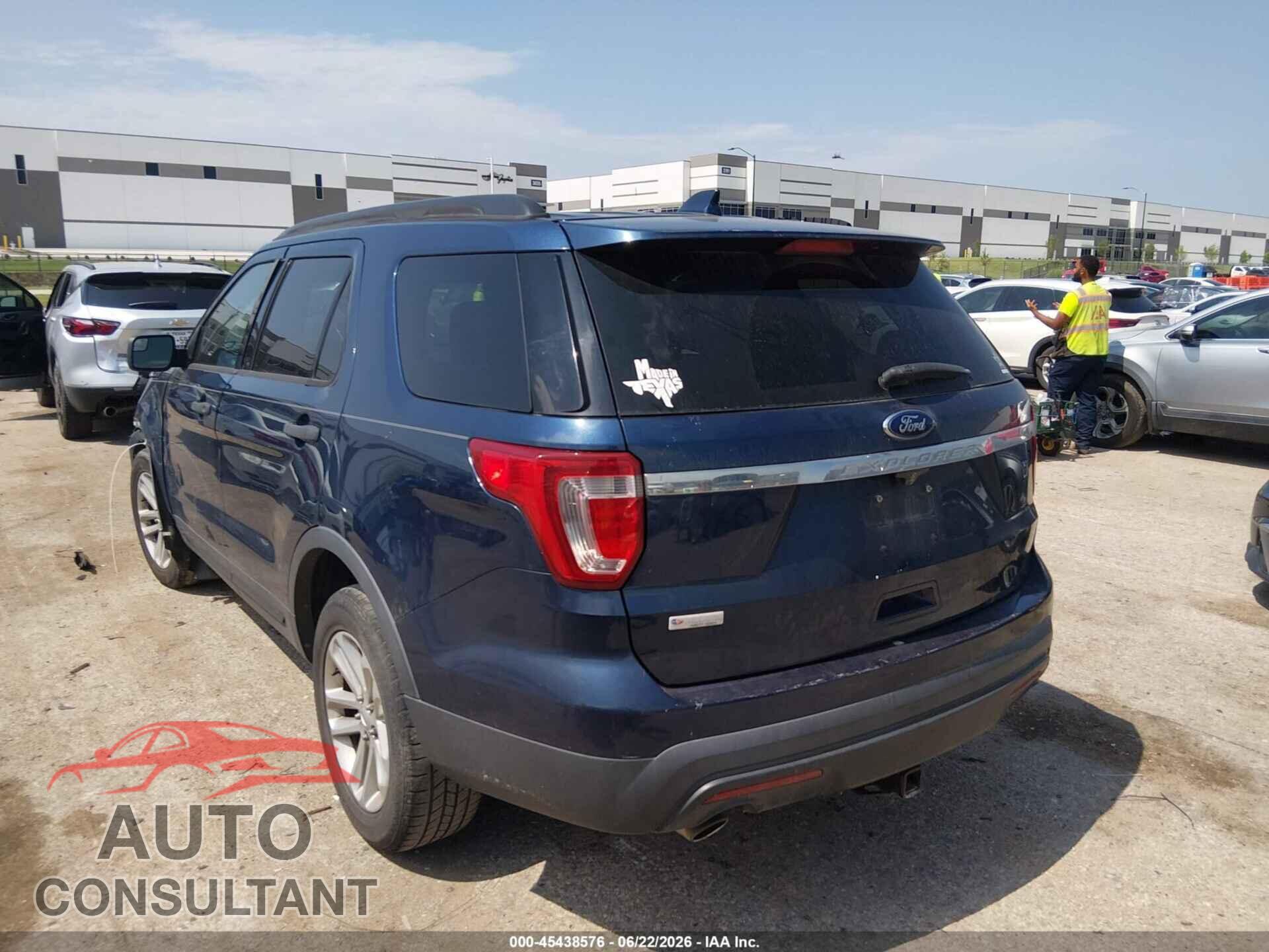 FORD EXPLORER 2017 - 1FM5K7B85HGA86514