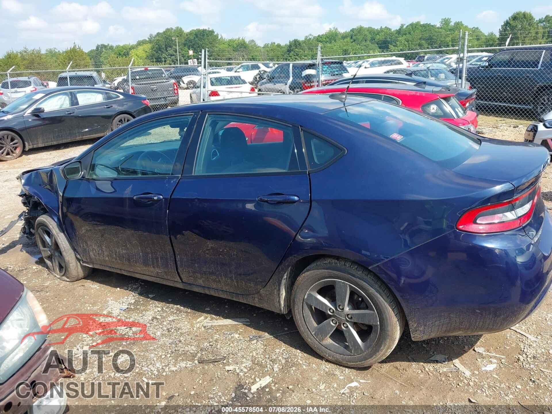 DODGE DART 2015 - 1C3CDFBB4FD173075