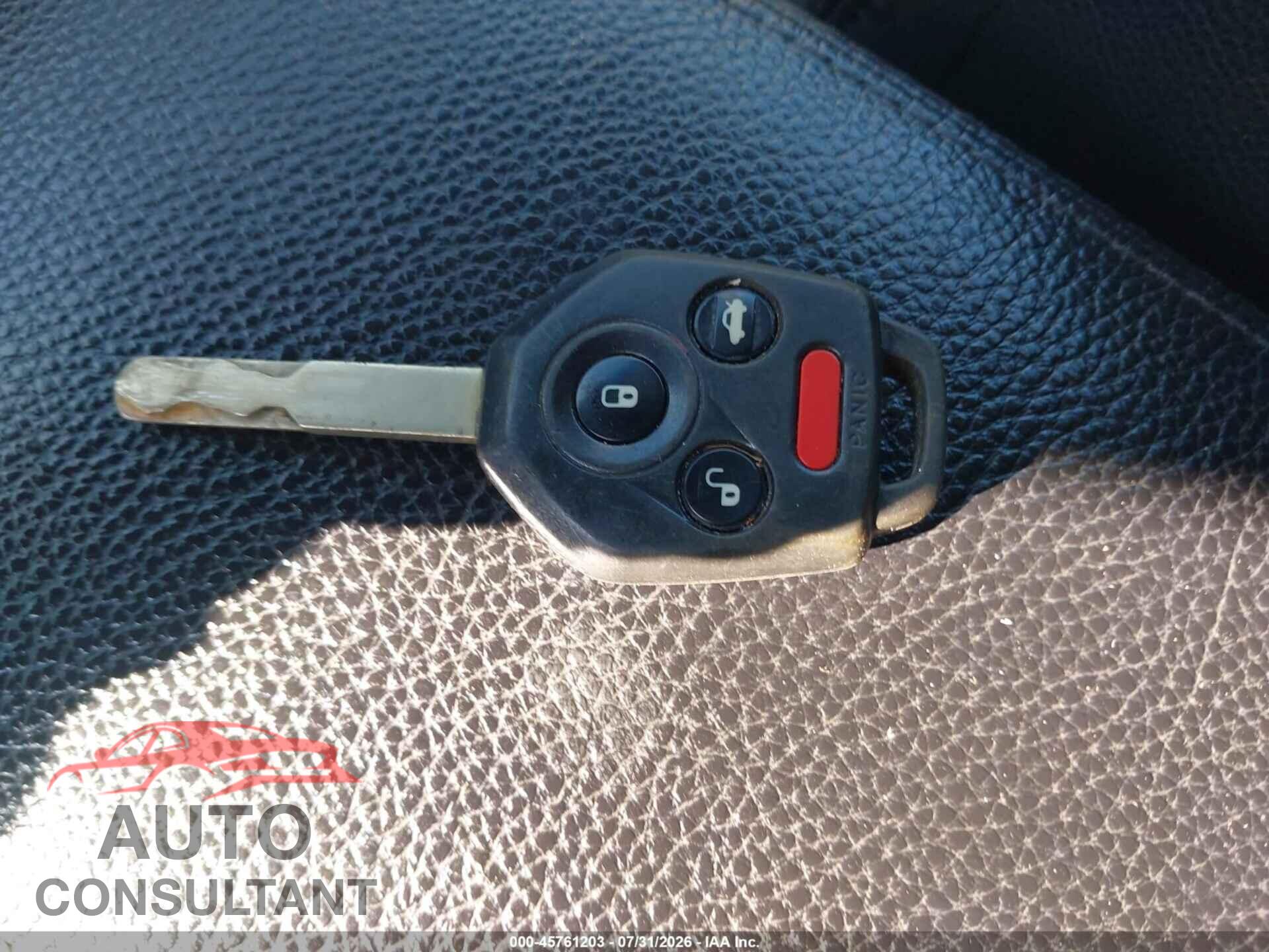 SUBARU OUTBACK 2011 - 4S4BRBLC1B3354817