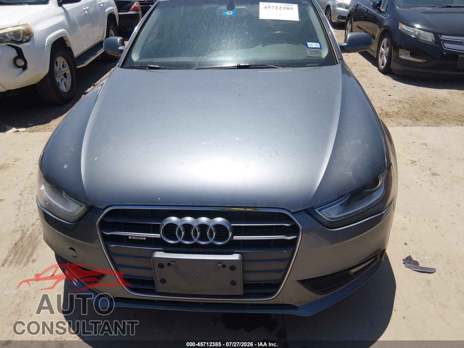 AUDI A4 2013 - WAUFFAFL2DA140077