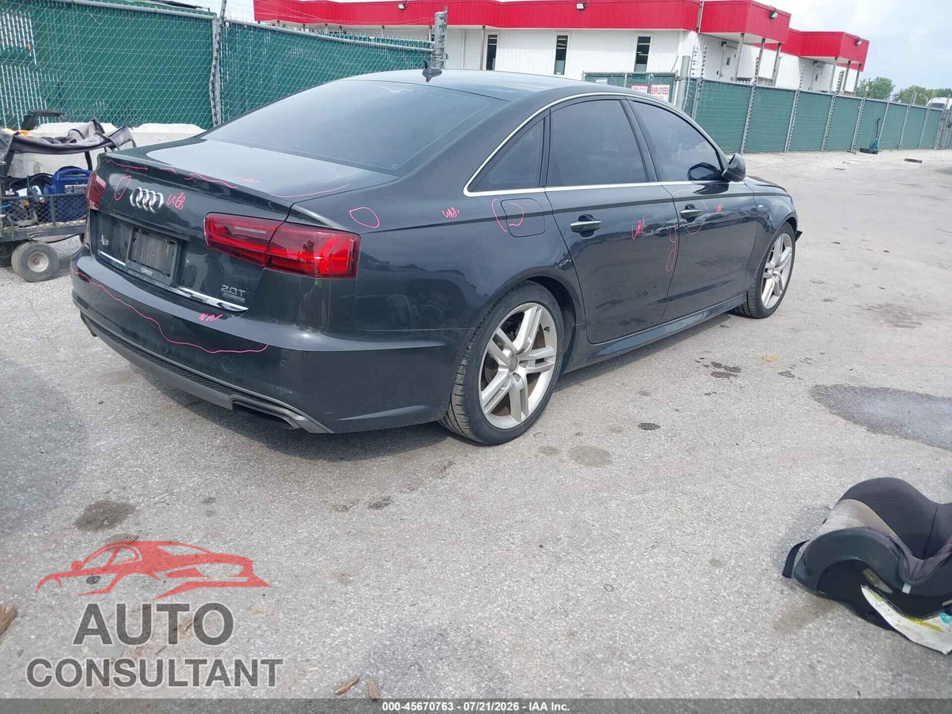 AUDI A6 2016 - WAUGFAFC8GN132051