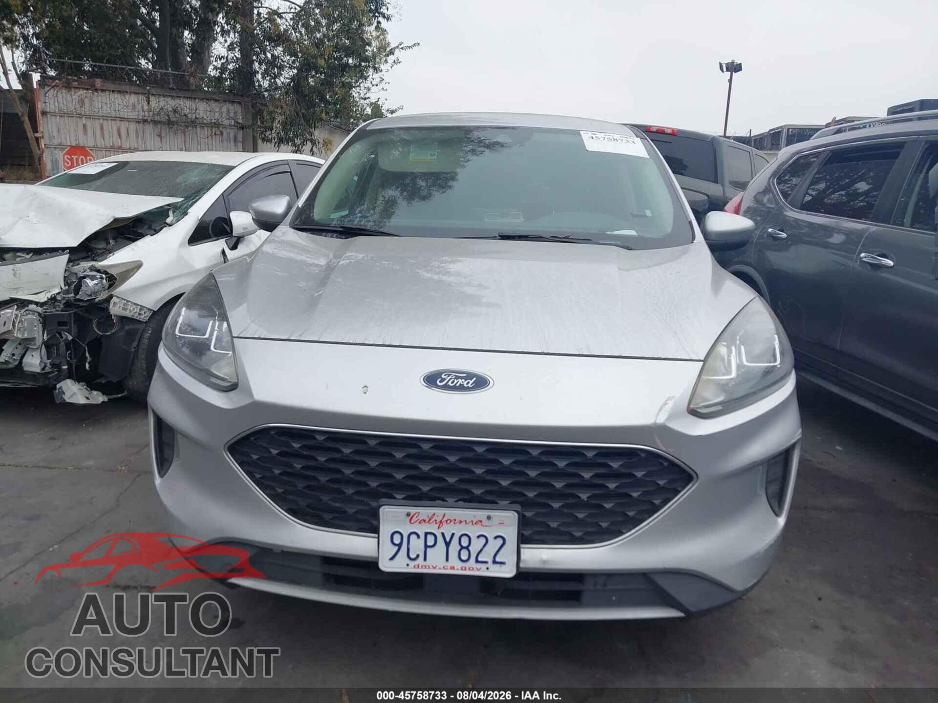 FORD ESCAPE 2020 - 1FMCU0G63LUA14365