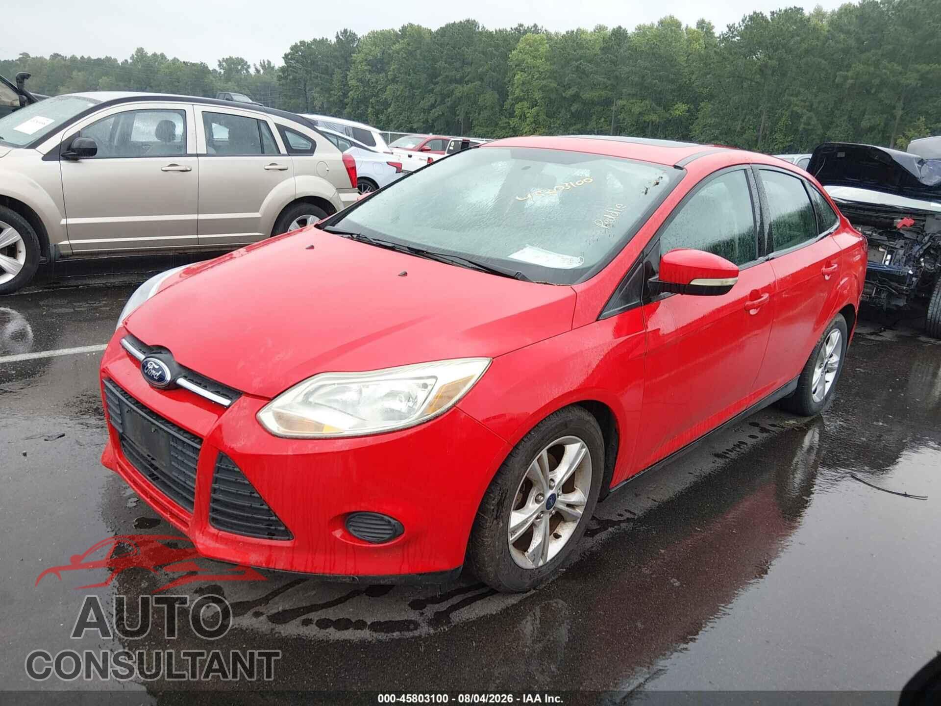 FORD FOCUS 2014 - 1FADP3F23EL255860