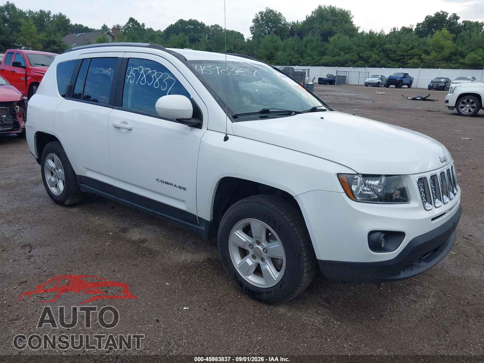 JEEP COMPASS 2017 - 1C4NJCEA2HD116245