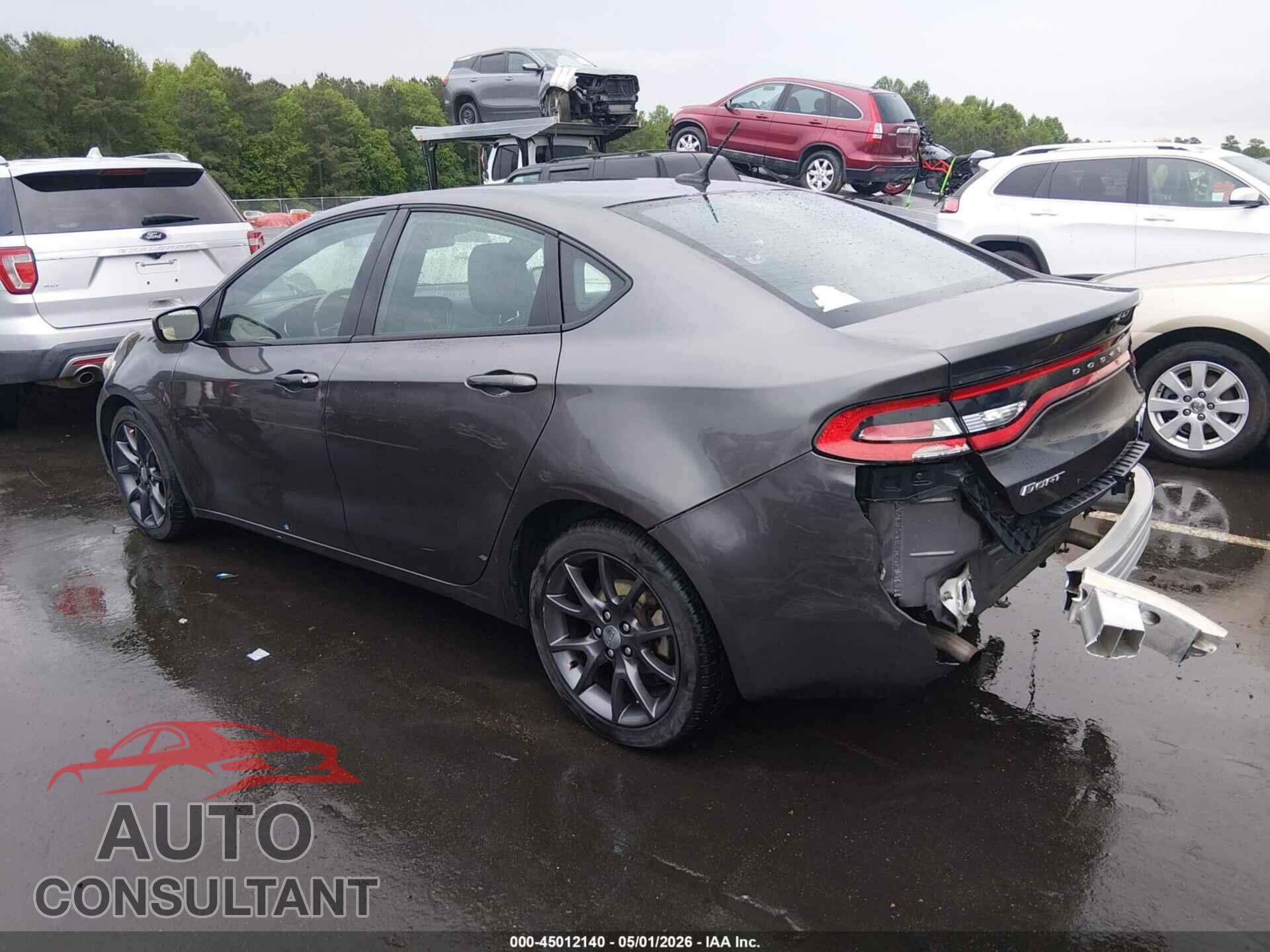 DODGE DART 2016 - 1C3CDFBB2GD645565