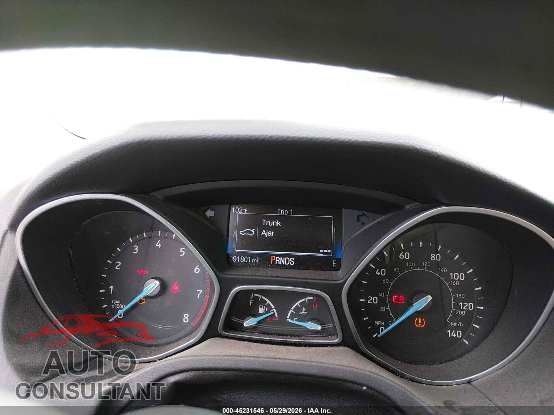 FORD FOCUS 2017 - 1FADP3FE2HL276682