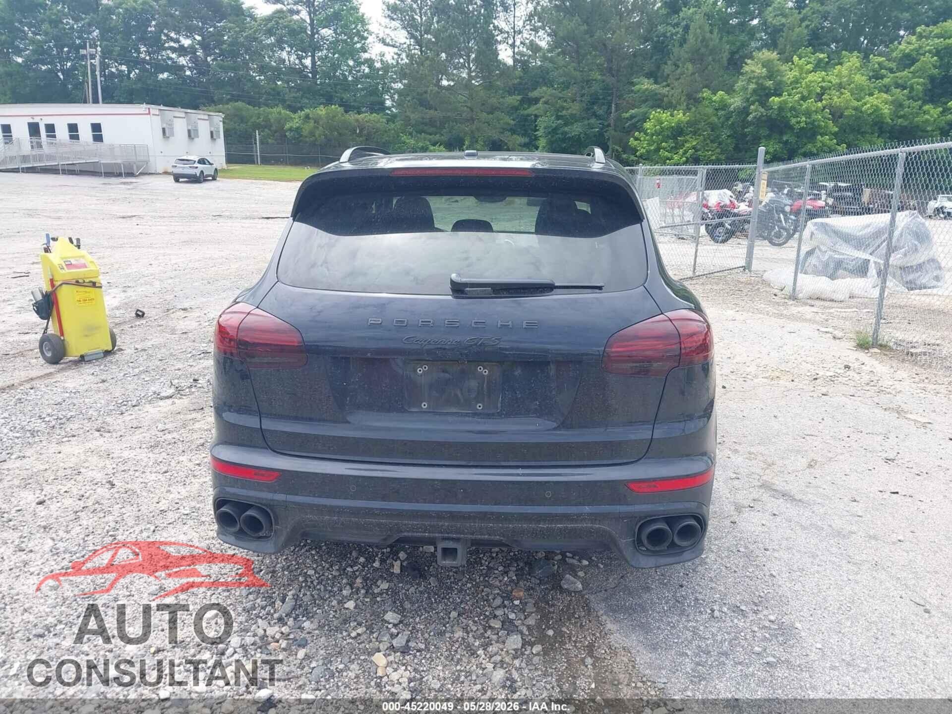 PORSCHE CAYENNE 2017 - WP1AD2A27HLA82225