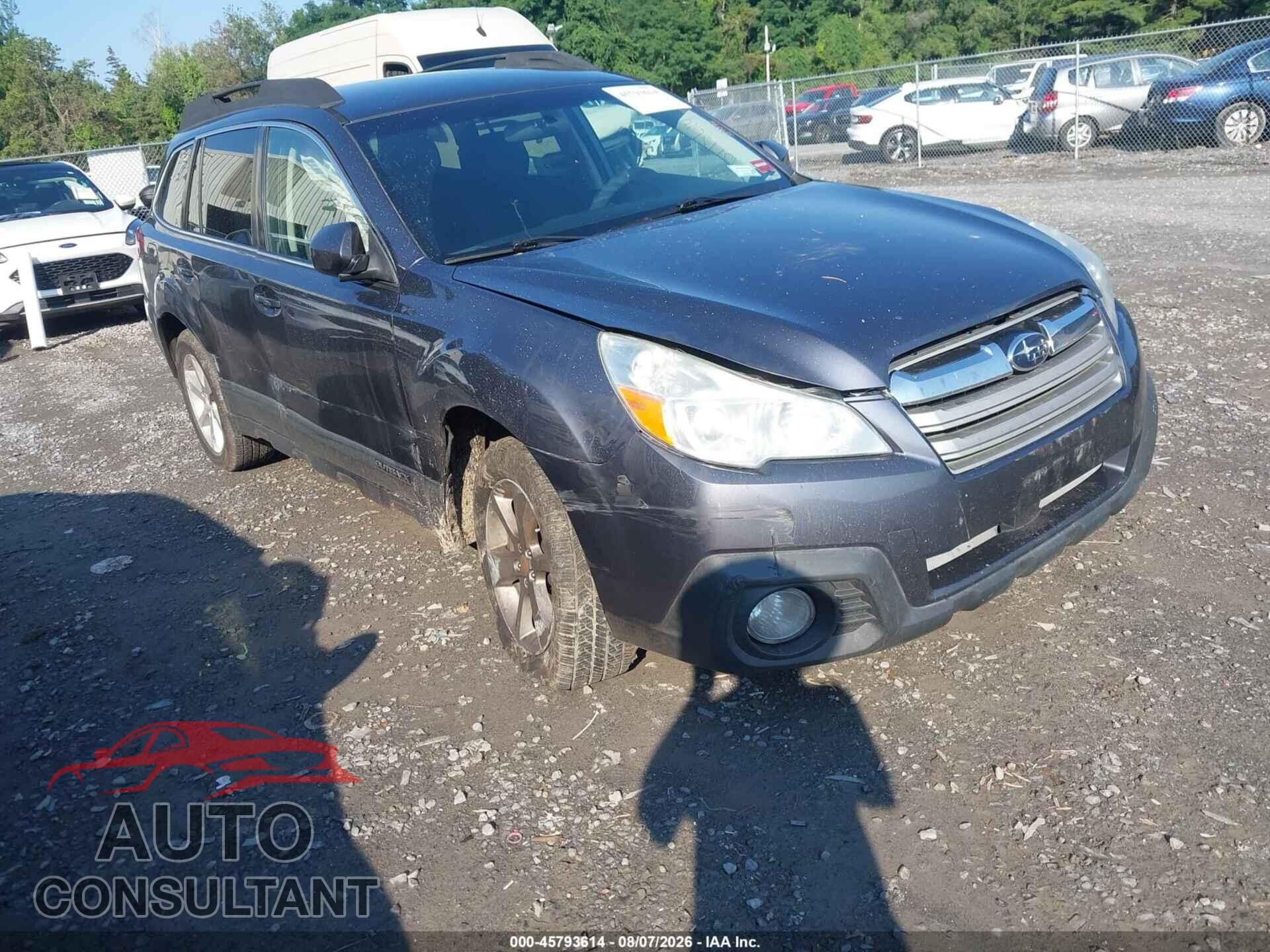 SUBARU OUTBACK 2014 - 4S4BRBCC1E3328111