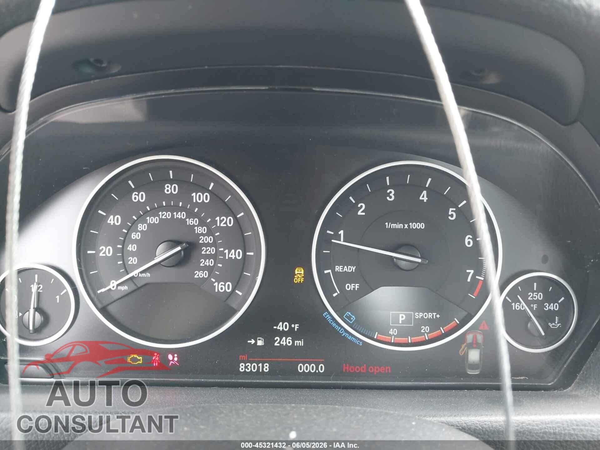 BMW 328I 2016 - WBA8E3G5XGNU00469