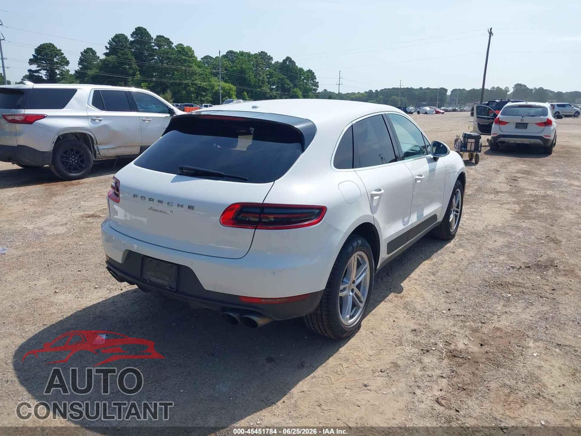 PORSCHE MACAN 2015 - WP1AB2A53FLB51649