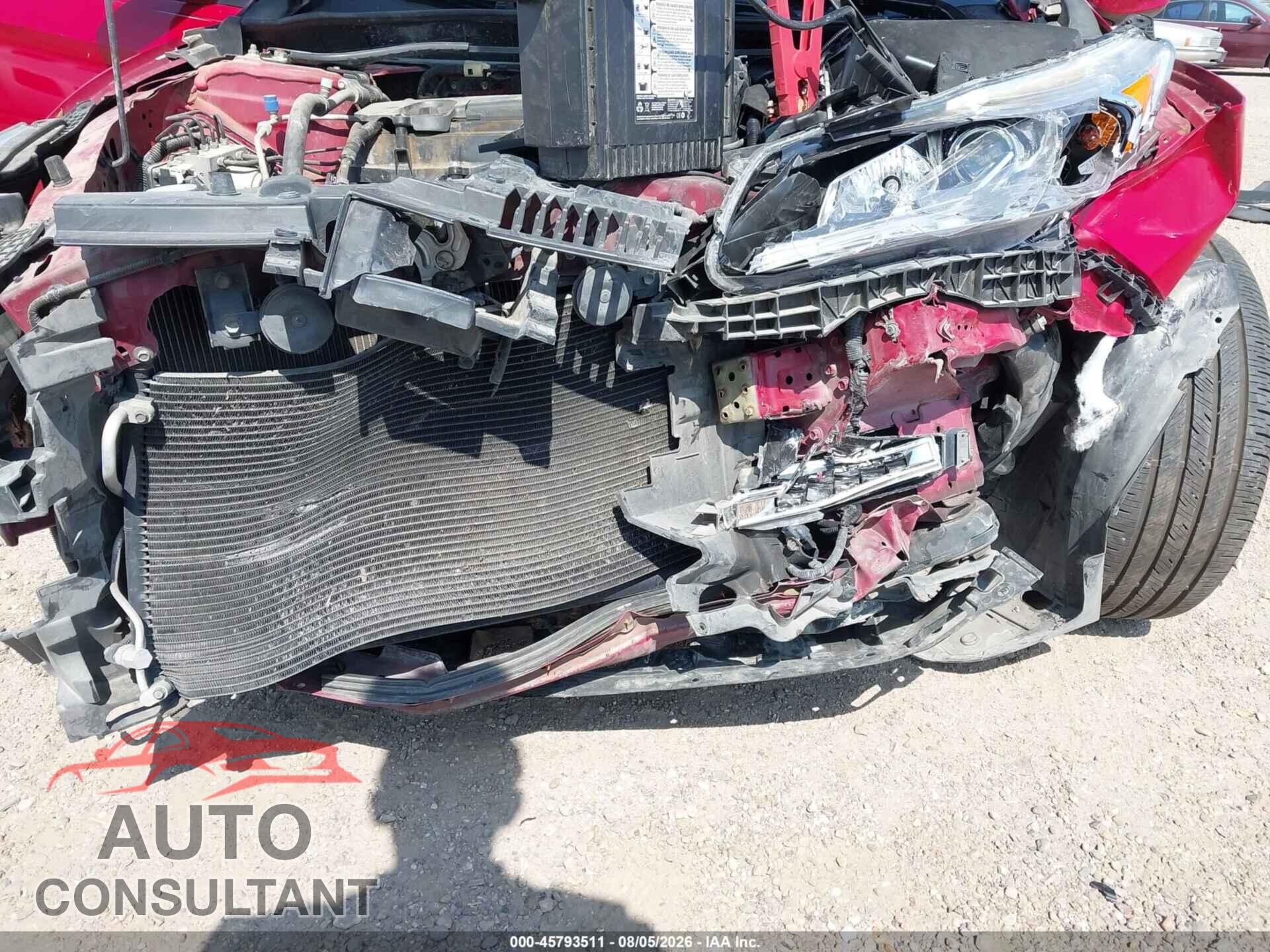 HONDA ACCORD 2017 - 1HGCR2F59HA041784