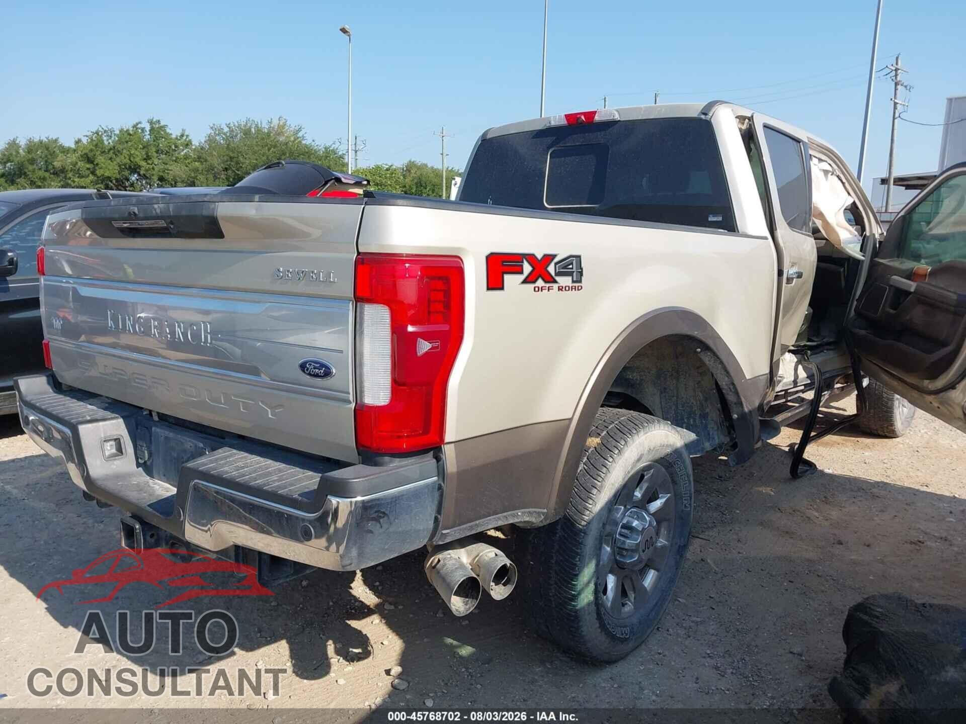FORD F-250 2017 - 1FT7W2BTXHEB47148