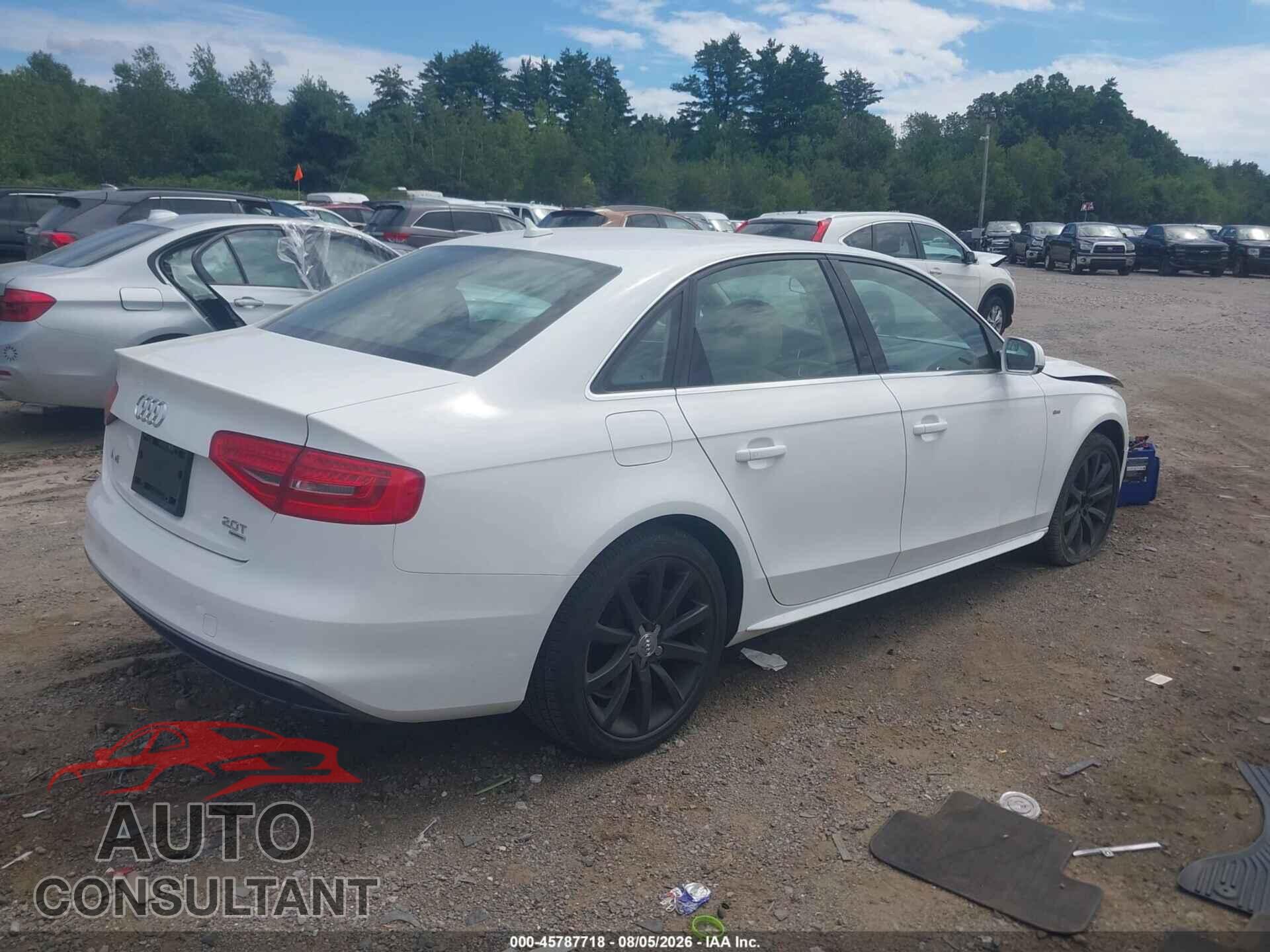 AUDI A4 2014 - WAUBFAFL2EN035774