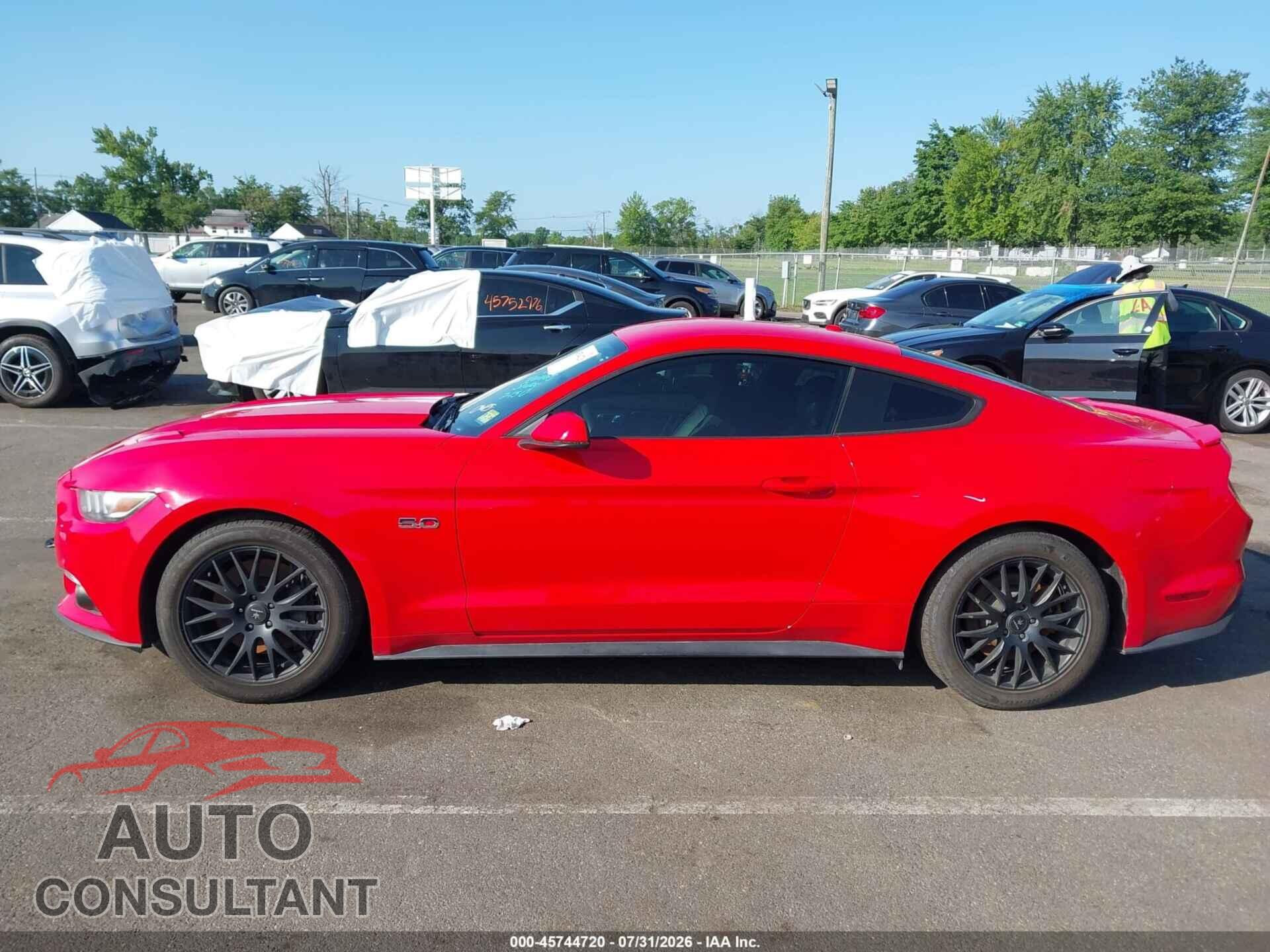 FORD MUSTANG 2017 - 1FA6P8CF0H5255322