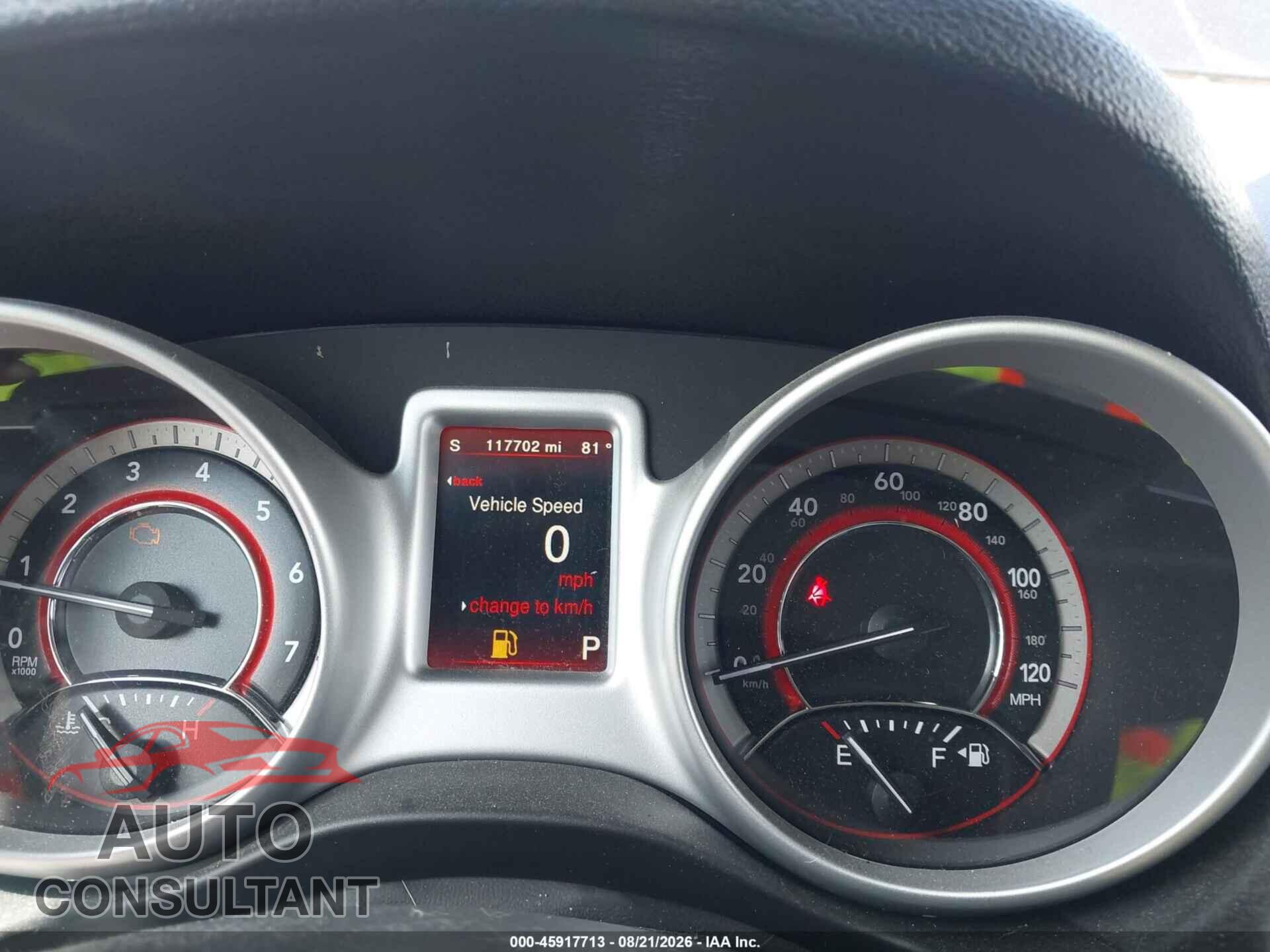 DODGE JOURNEY 2017 - 3C4PDDEG4HT502590