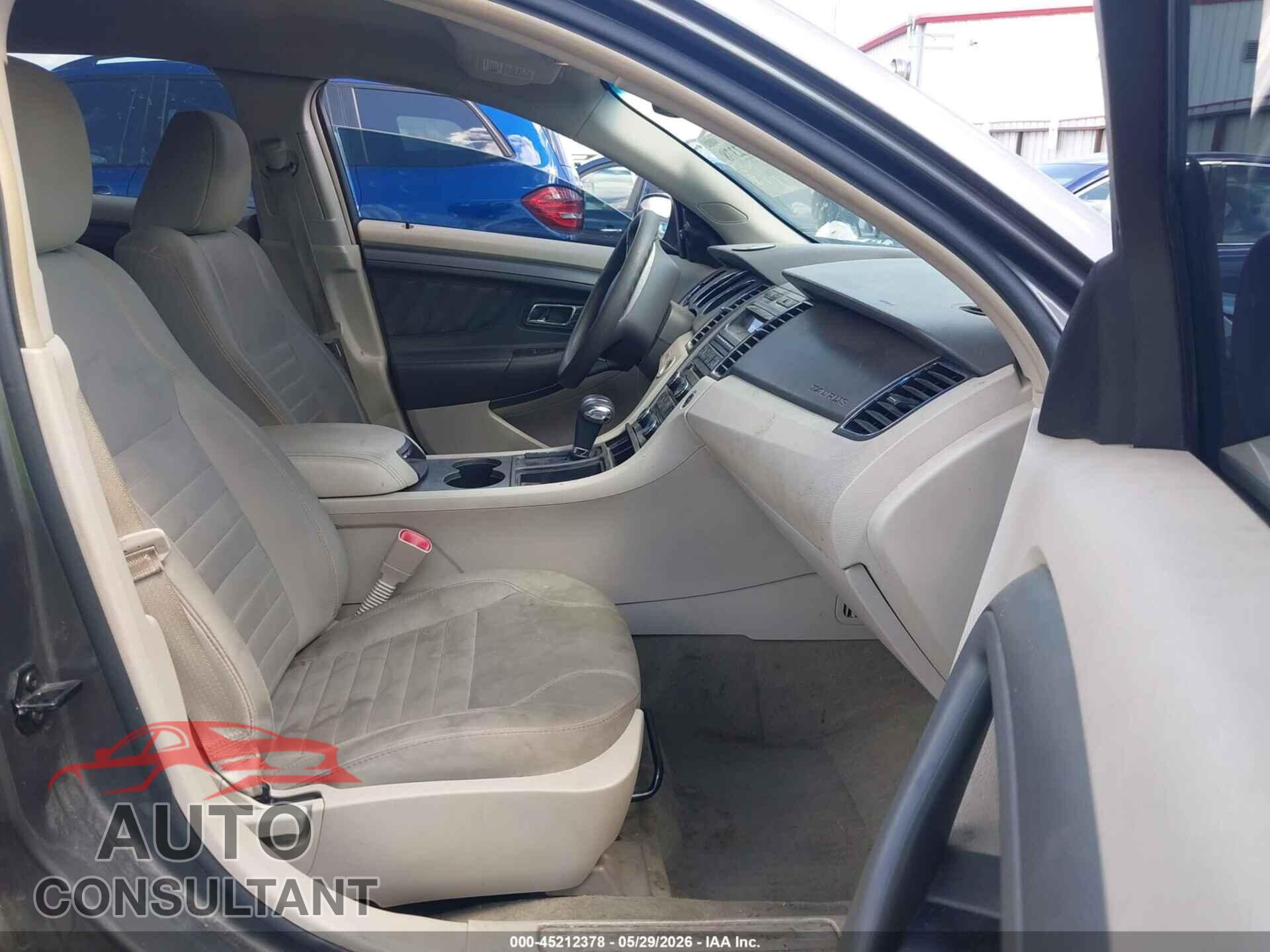 FORD TAURUS 2012 - 1FAHP2DW5CG125554