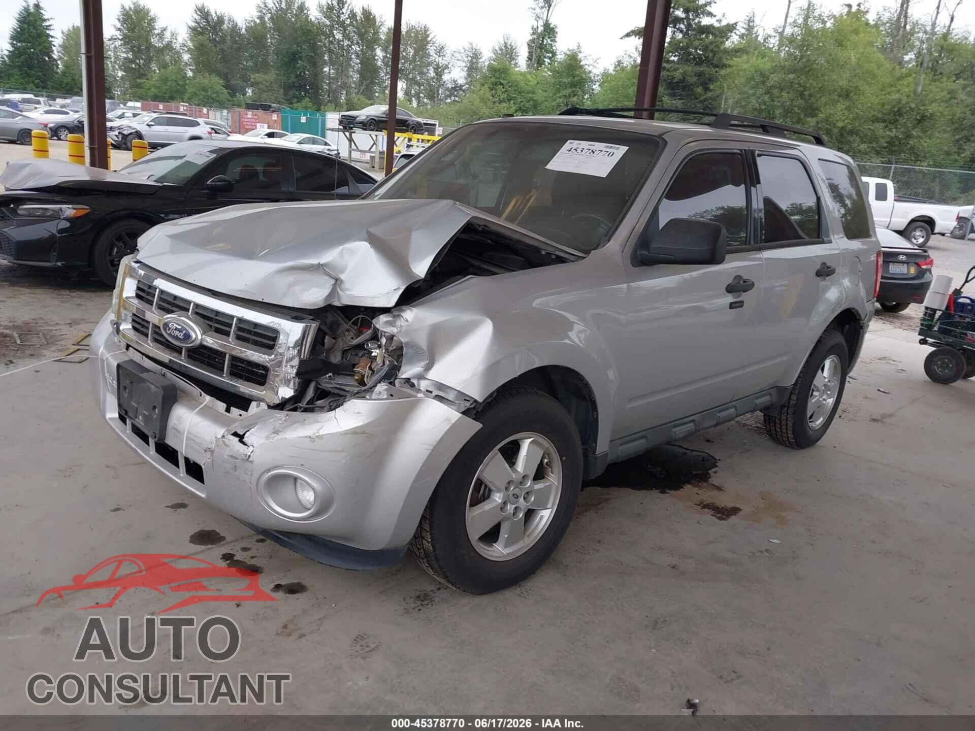 FORD ESCAPE 2012 - 1FMCU9DG0CKA66291