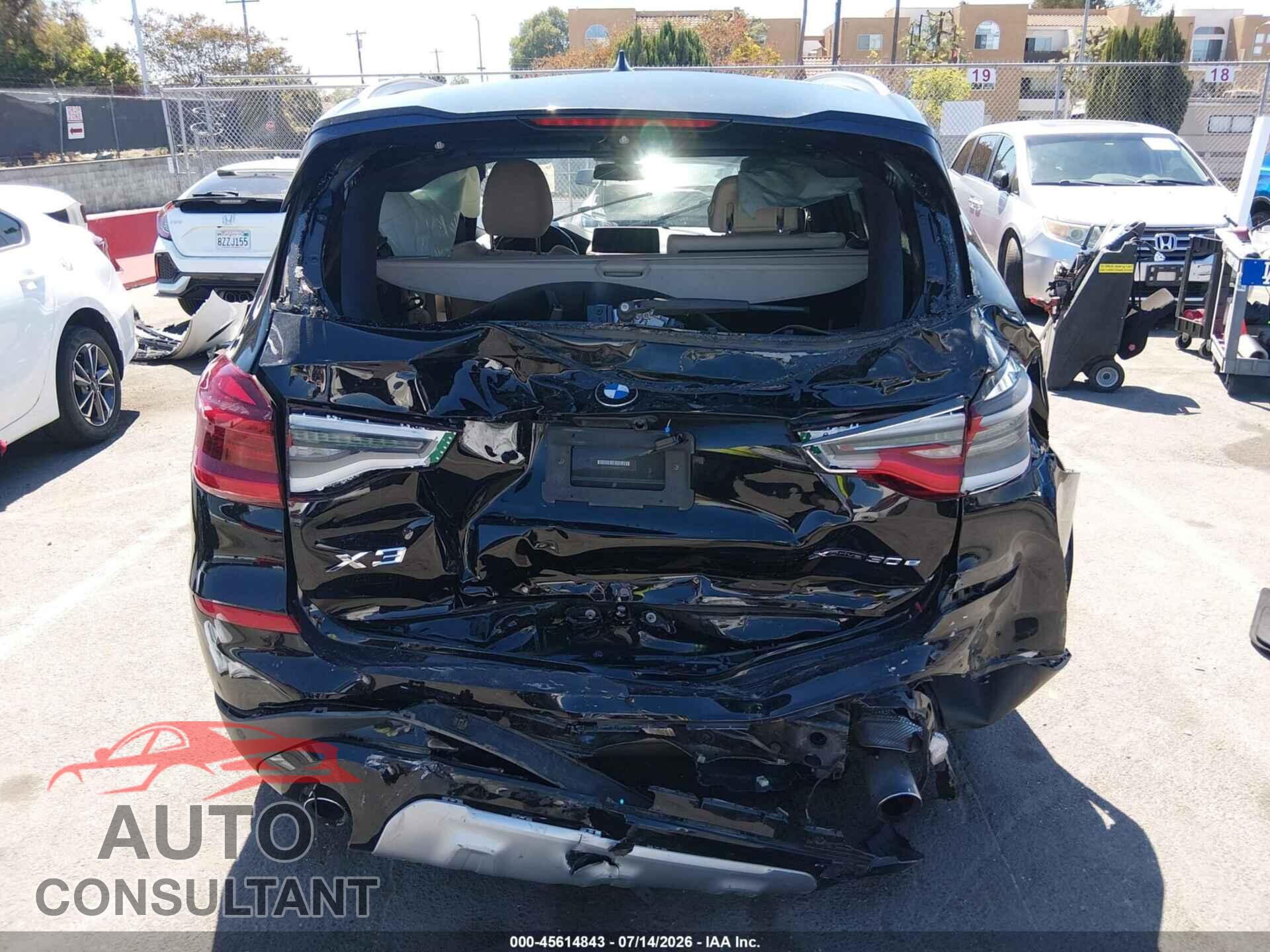 BMW X3 PHEV 2021 - 5UXTS1C0XM9D71713
