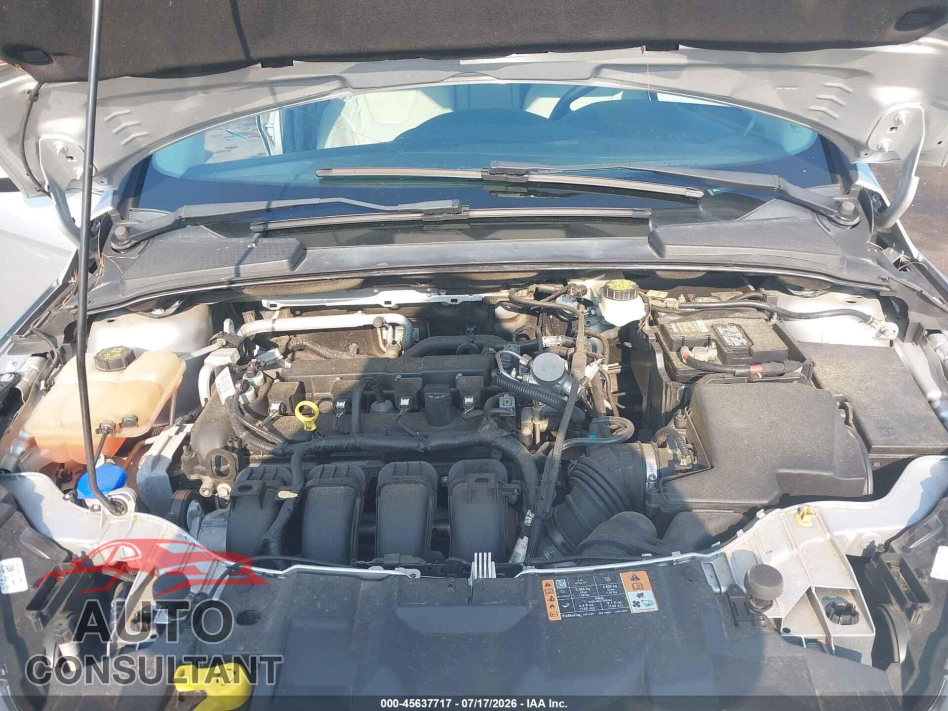 FORD FOCUS 2017 - 1FADP3J21HL238860