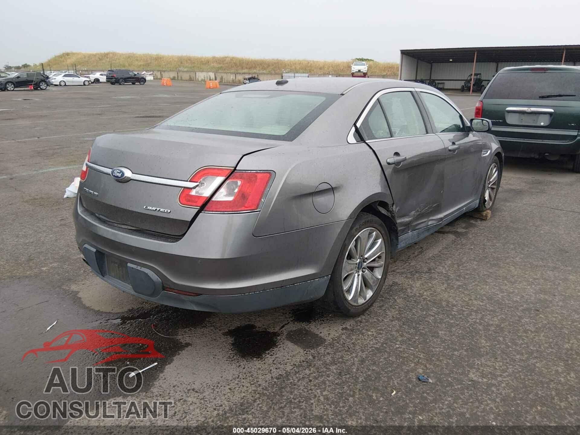 FORD TAURUS 2012 - 1FAHP2FW9CG101111