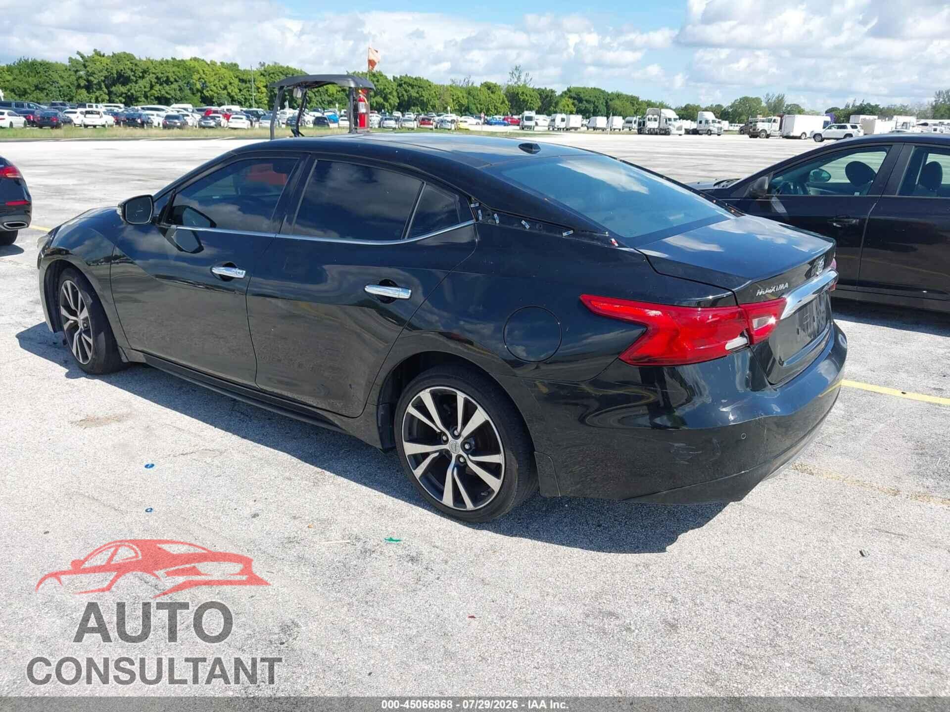 NISSAN MAXIMA 2017 - 1N4AA6AP4HC366172