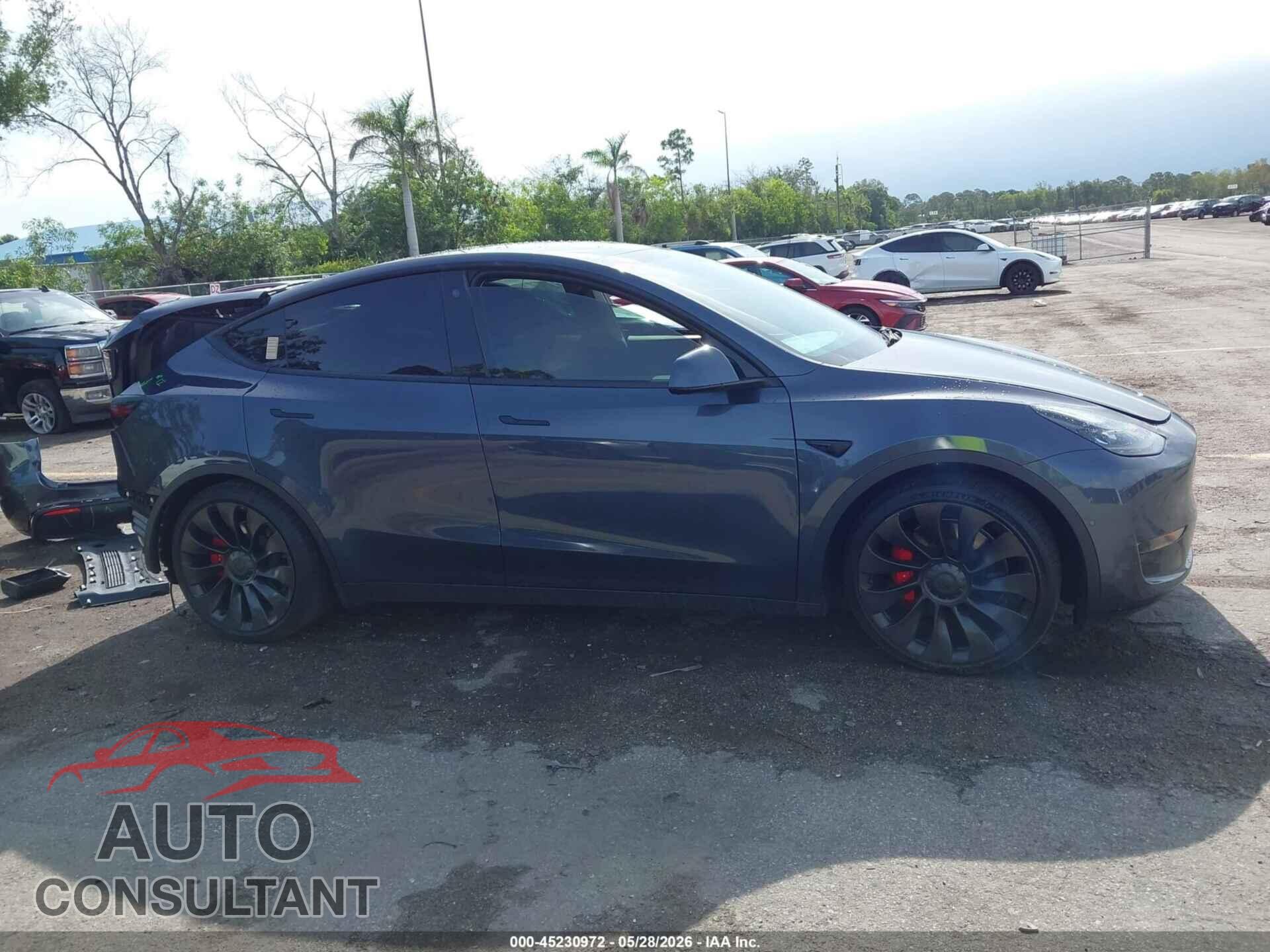 TESLA MODEL Y 2022 - 7SAYGDEF6NF533520