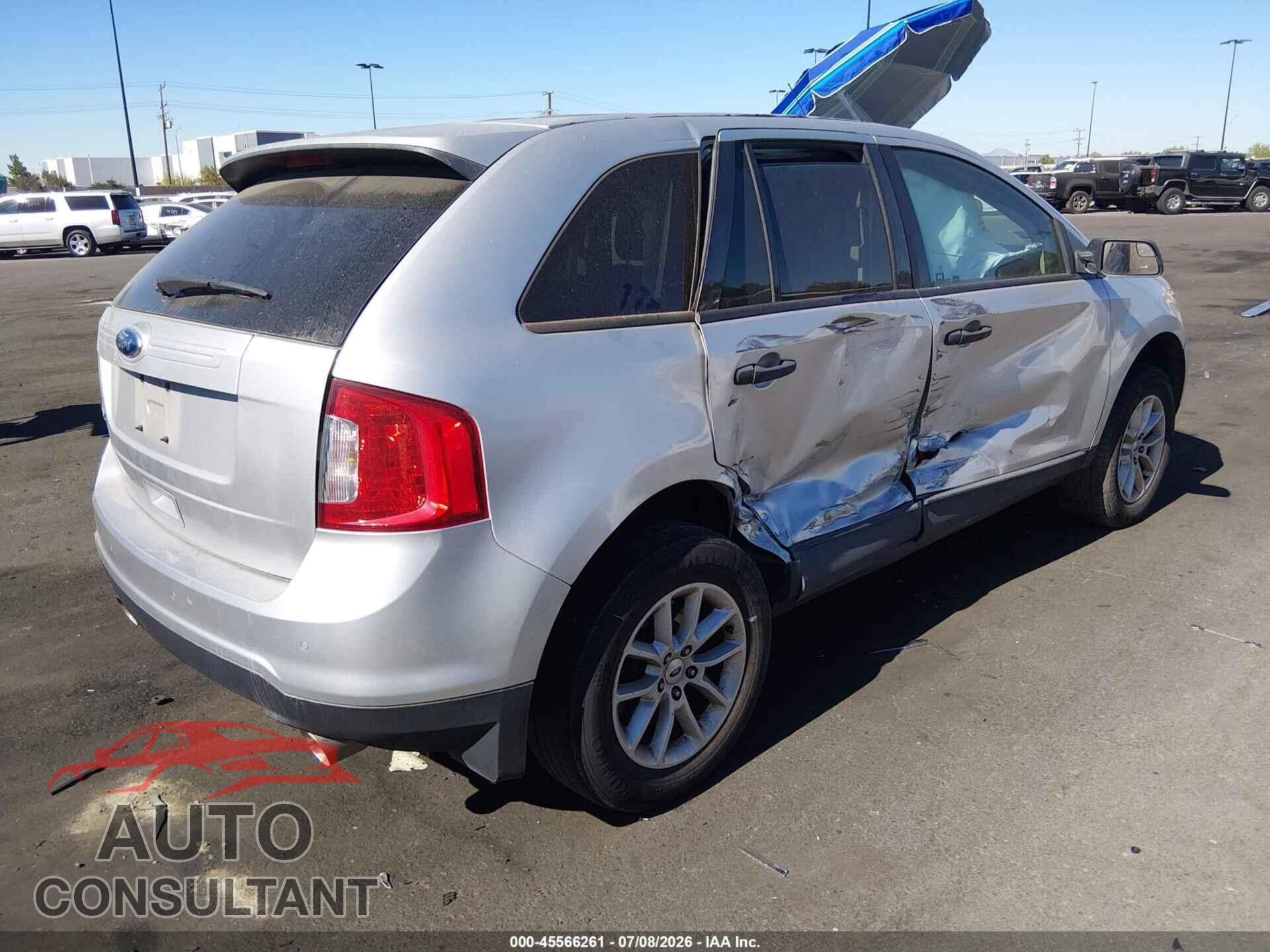 FORD EDGE 2013 - 2FMDK3GC6DBB14596