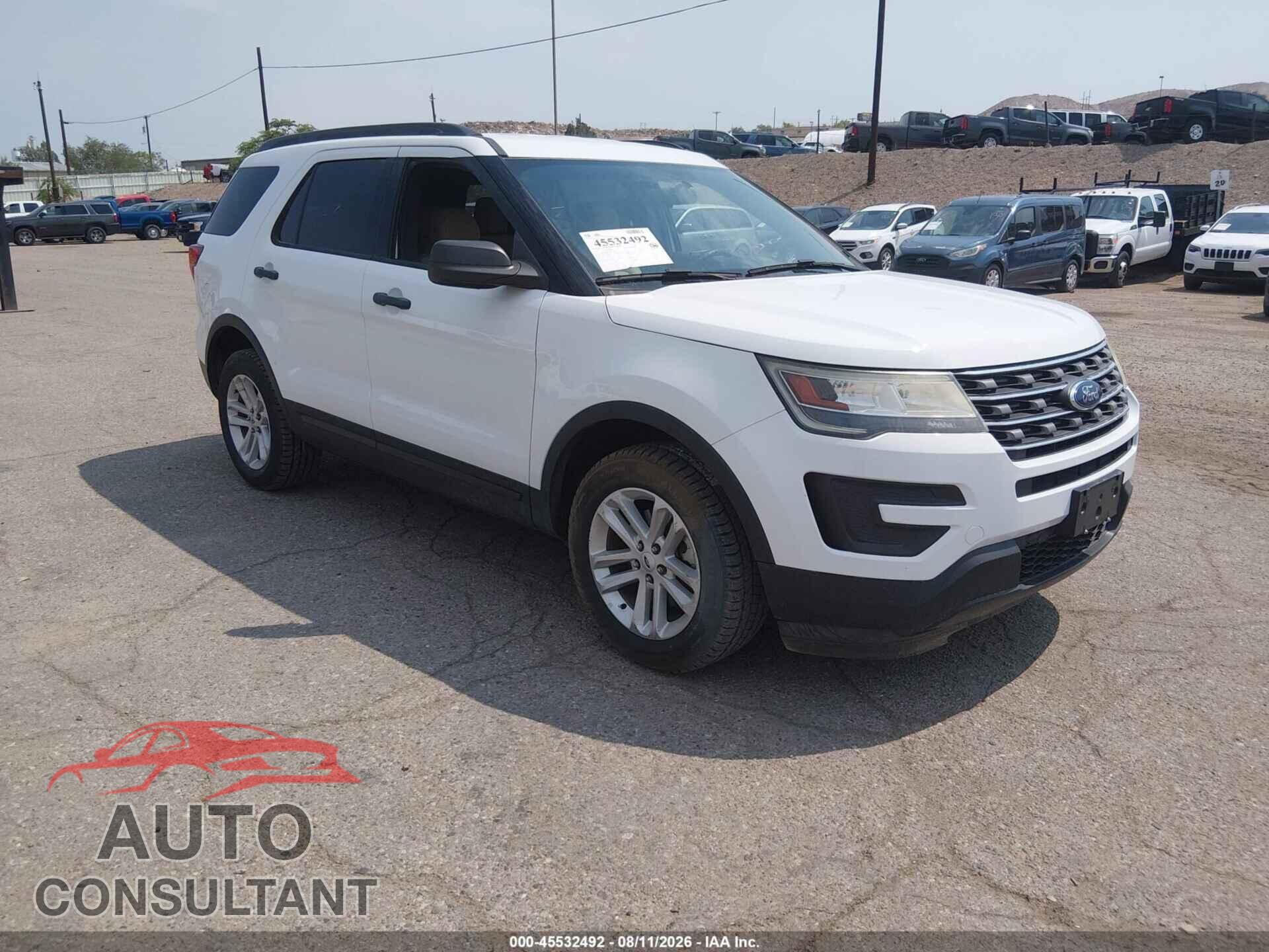 FORD EXPLORER 2017 - 1FM5K8B87HGC91919