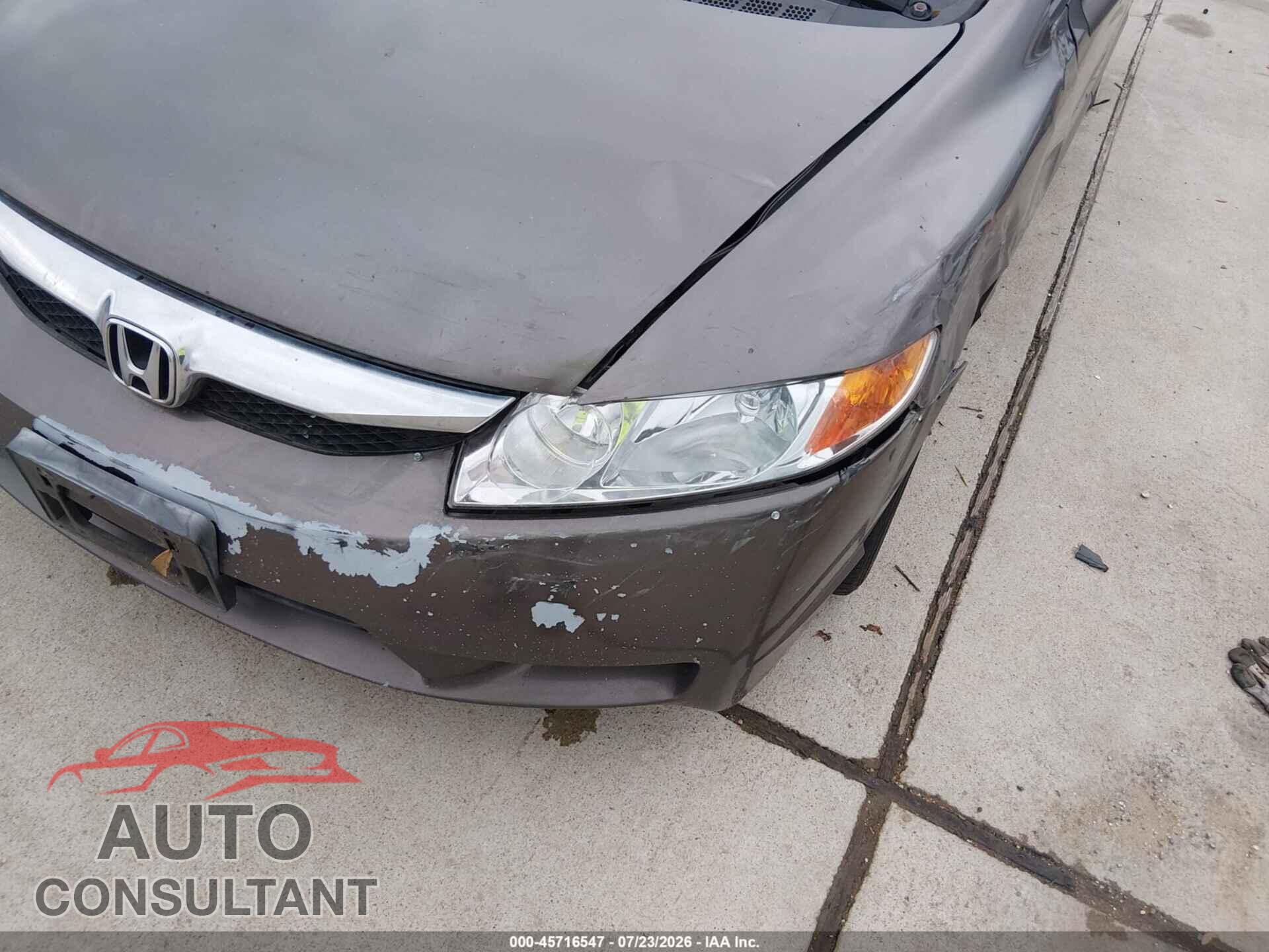 HONDA CIVIC 2010 - 2HGFA1F50AH567629