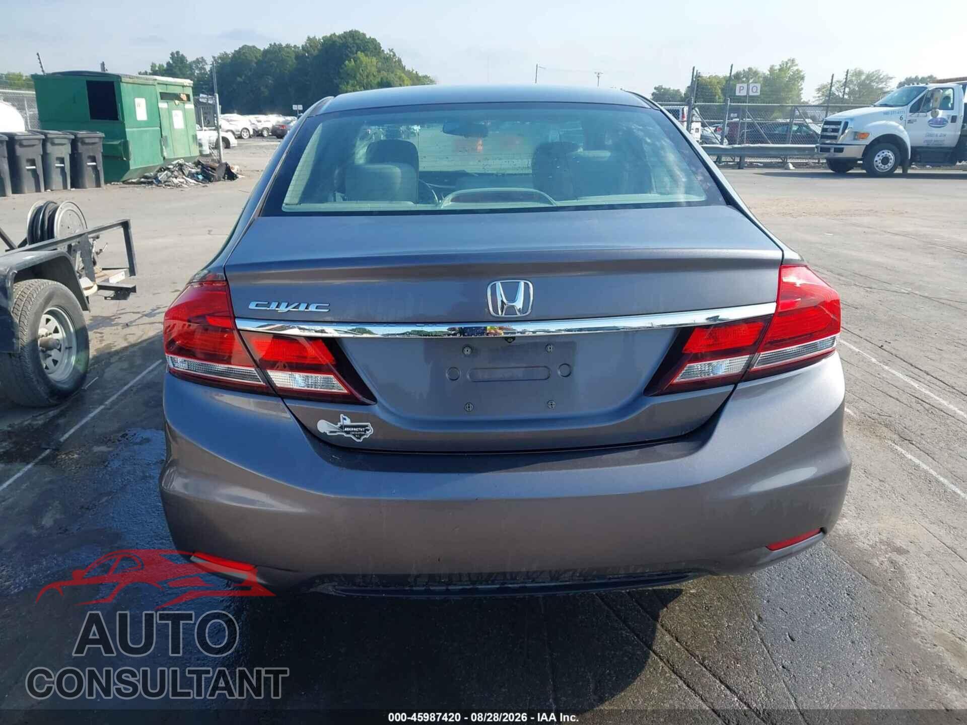 HONDA CIVIC 2014 - 19XFB2F95EE079332