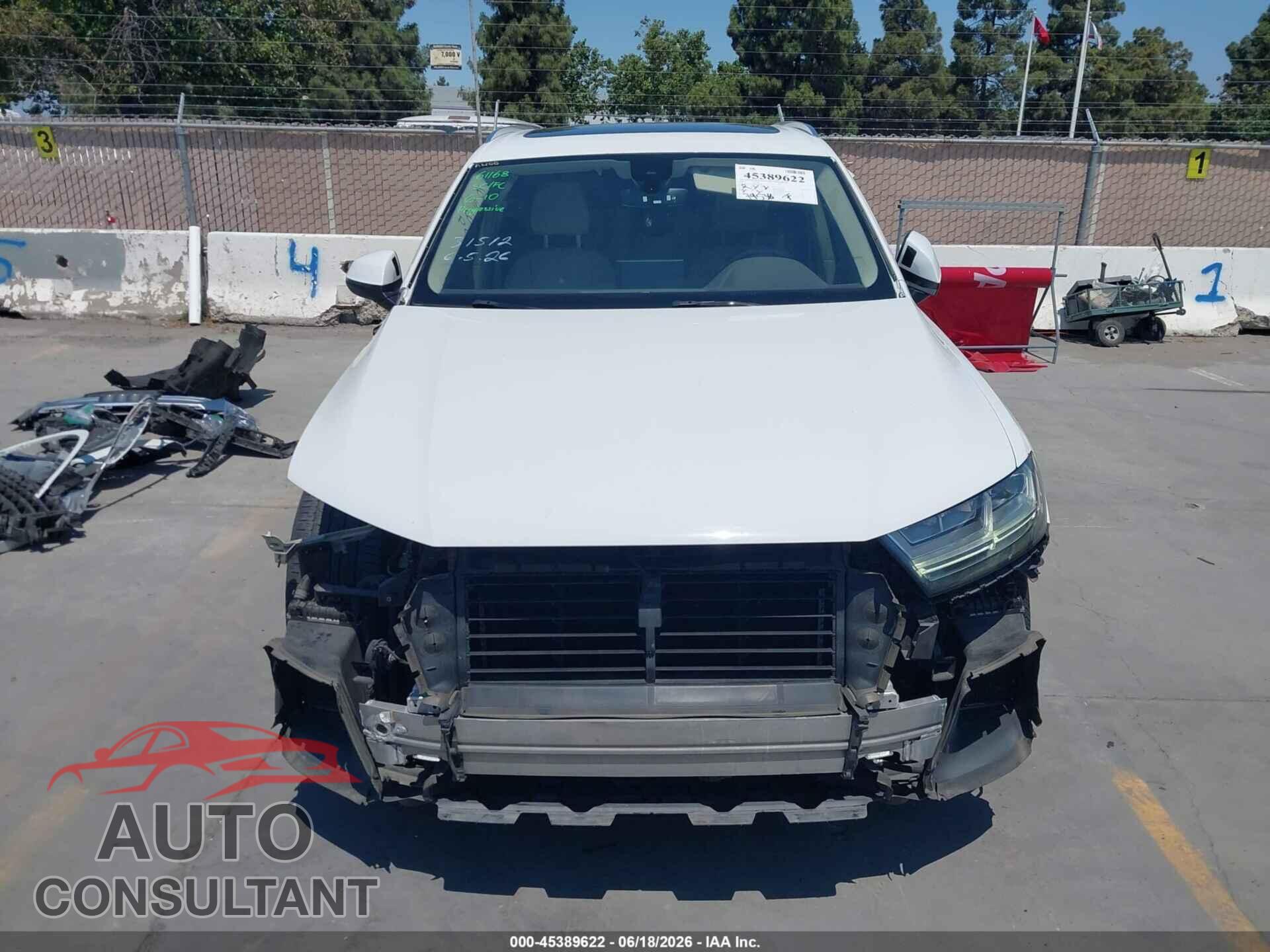 AUDI Q7 2019 - WA1LAAF76KD034843
