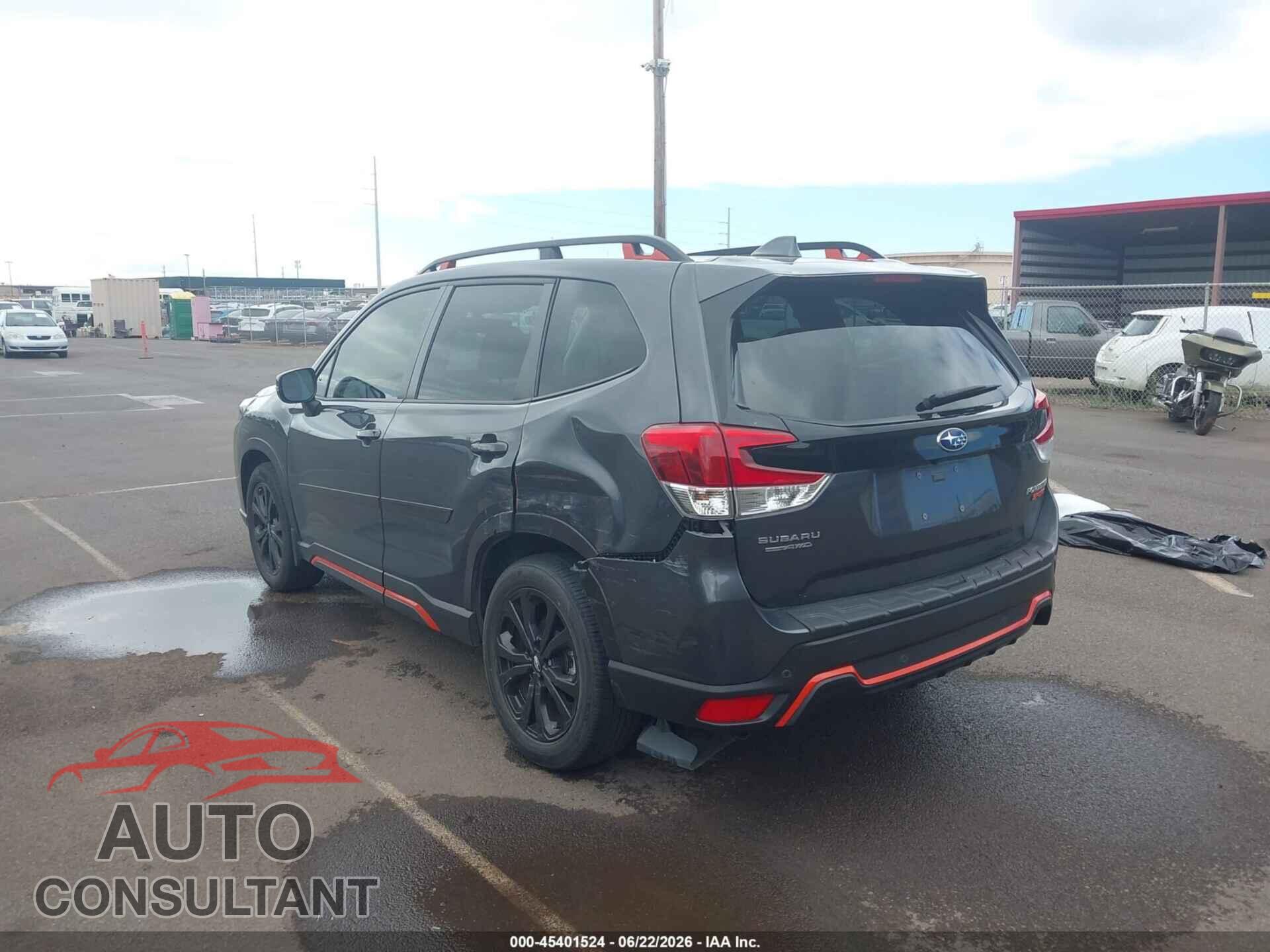 SUBARU FORESTER 2022 - JF2SKAJC4NH512095