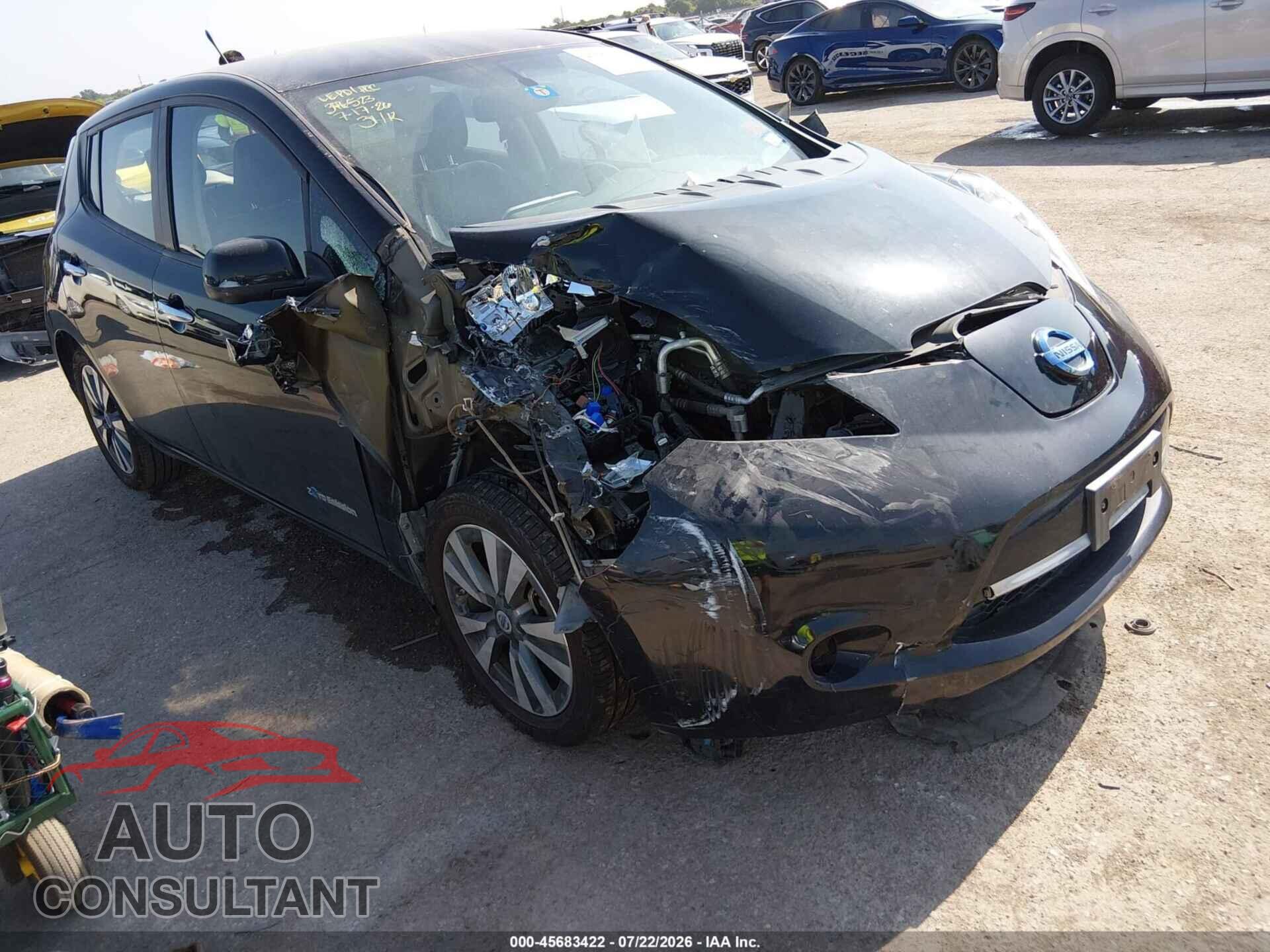 NISSAN LEAF 2013 - 1N4AZ0CP8DC422871