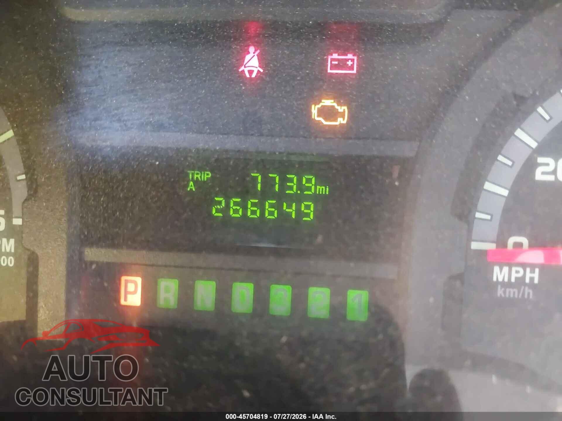 FORD E-350 CUTAWAY 2013 - 1FDWE3FL3DDA78975