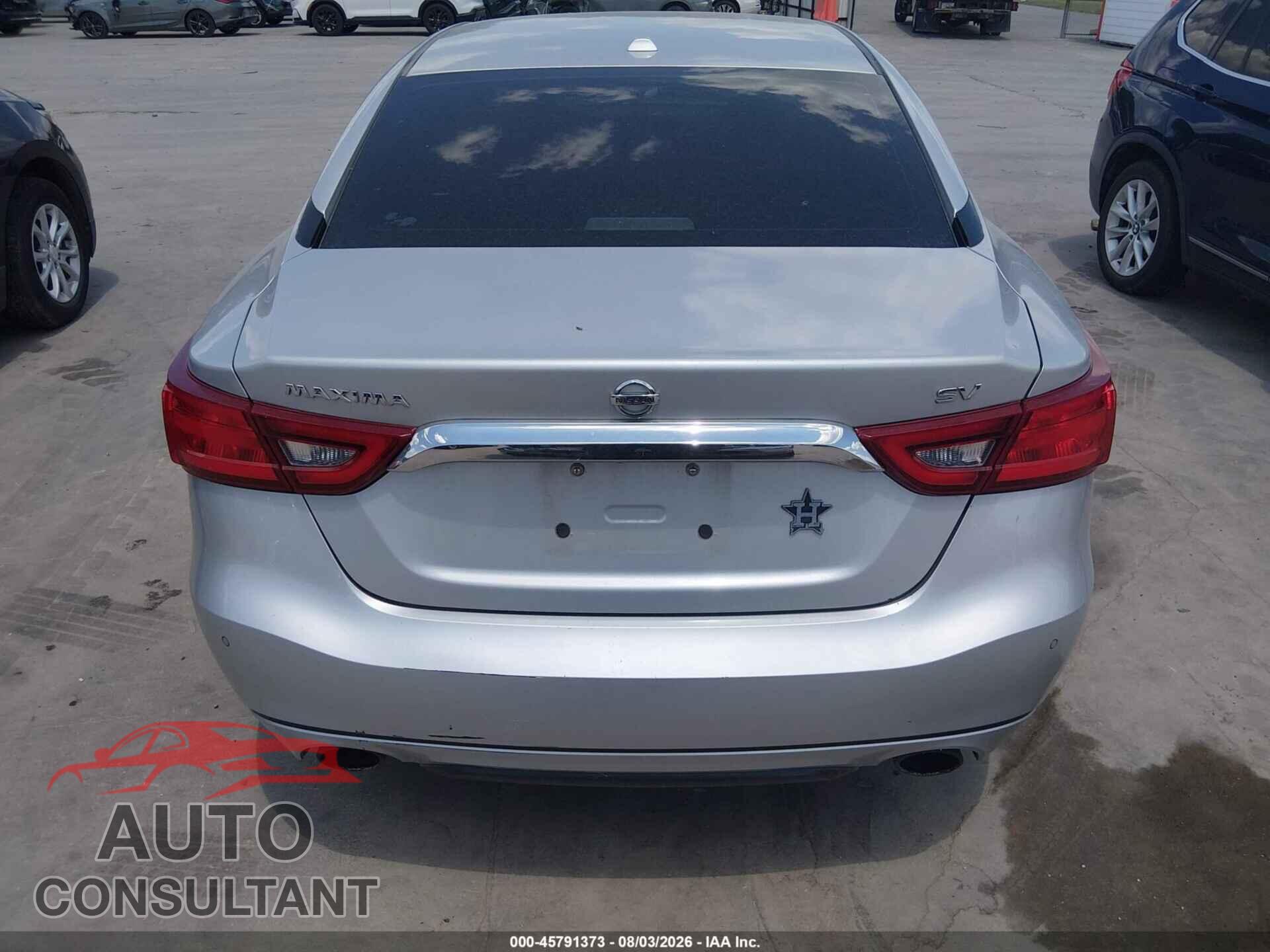NISSAN MAXIMA 2017 - 1N4AA6AP3HC426975