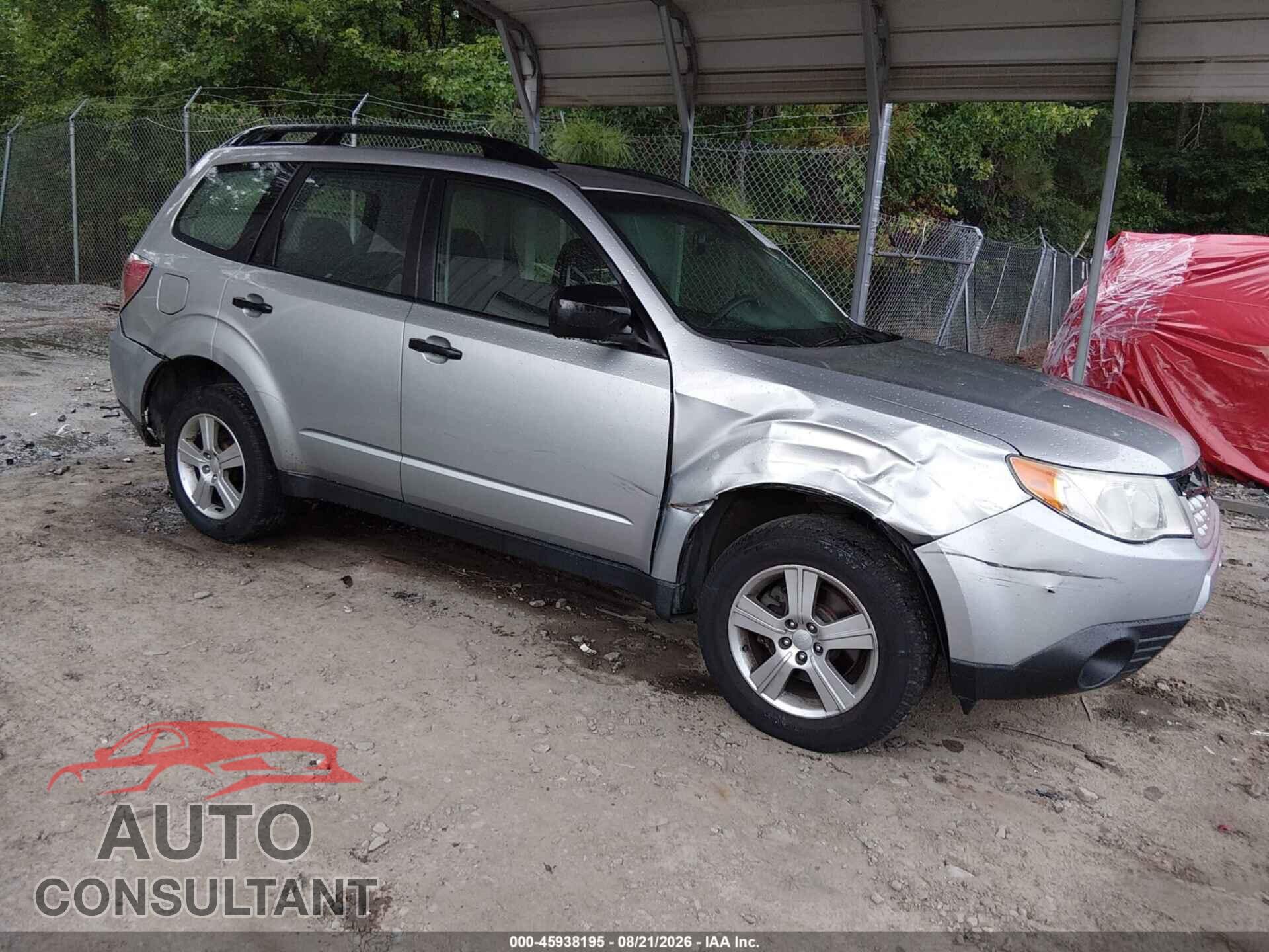 SUBARU FORESTER 2012 - JF2SHBBC4CH435017