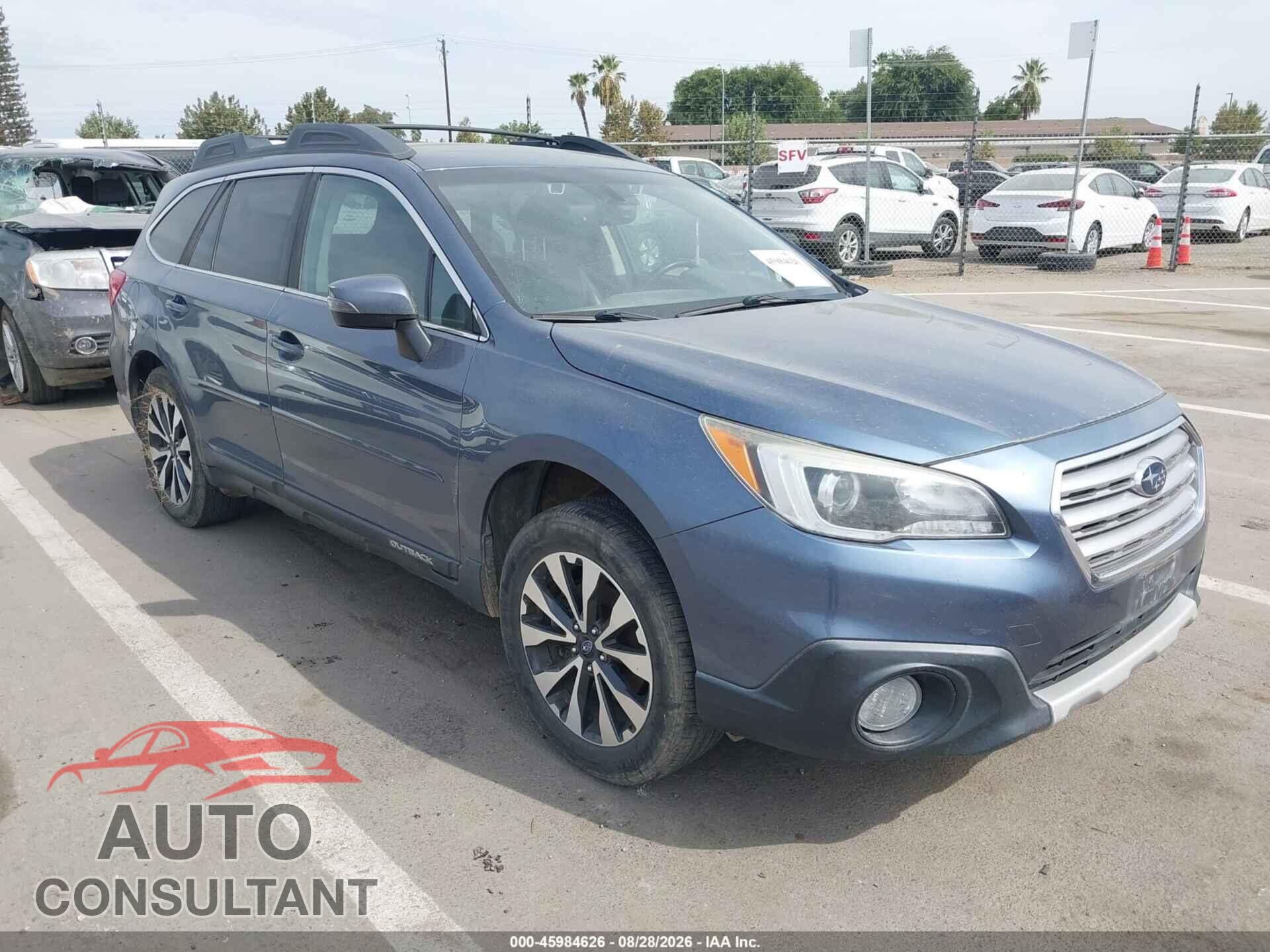 SUBARU OUTBACK 2017 - 4S4BSANC5H3353285