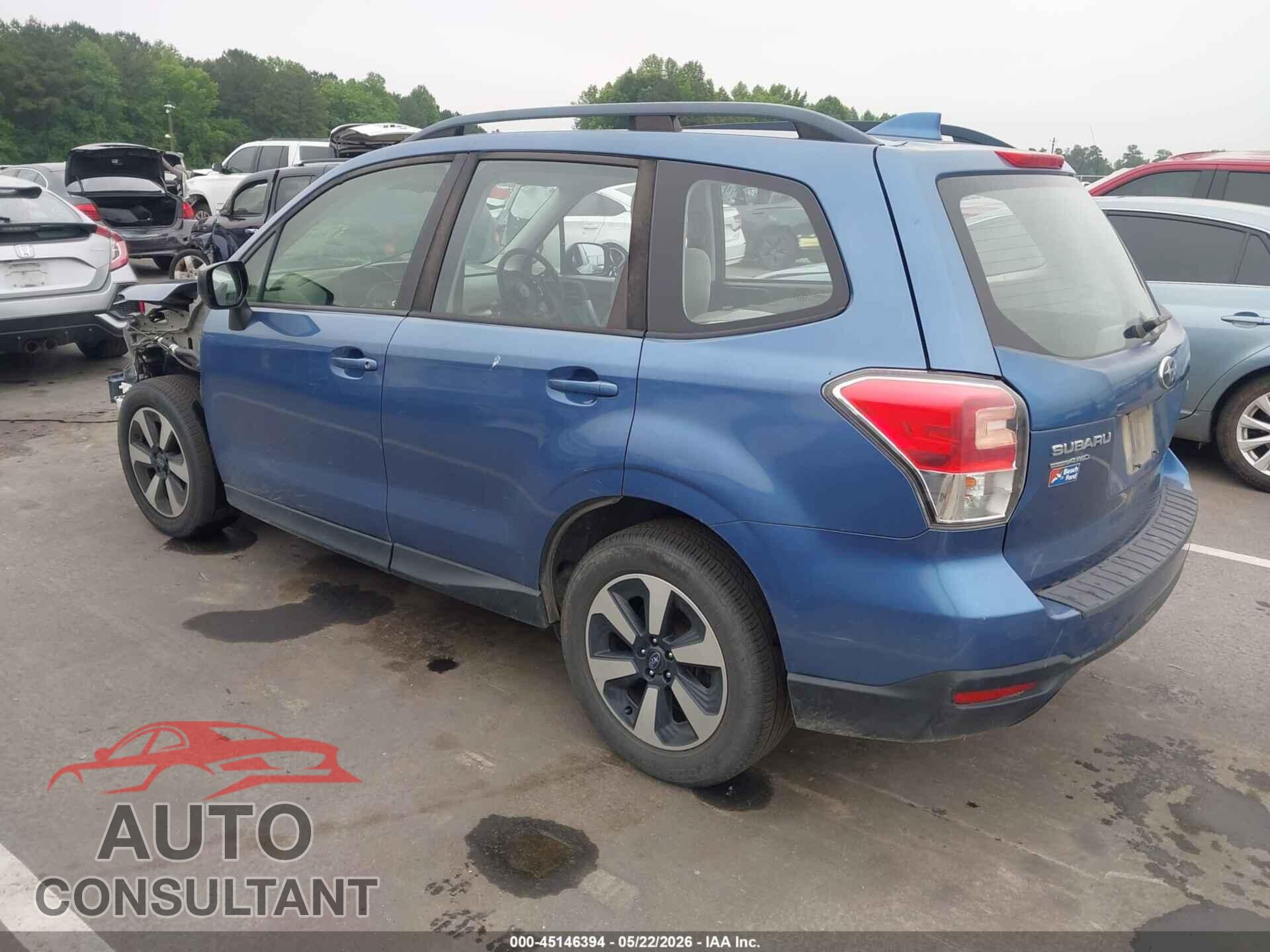 SUBARU FORESTER 2017 - JF2SJABC2HH589604