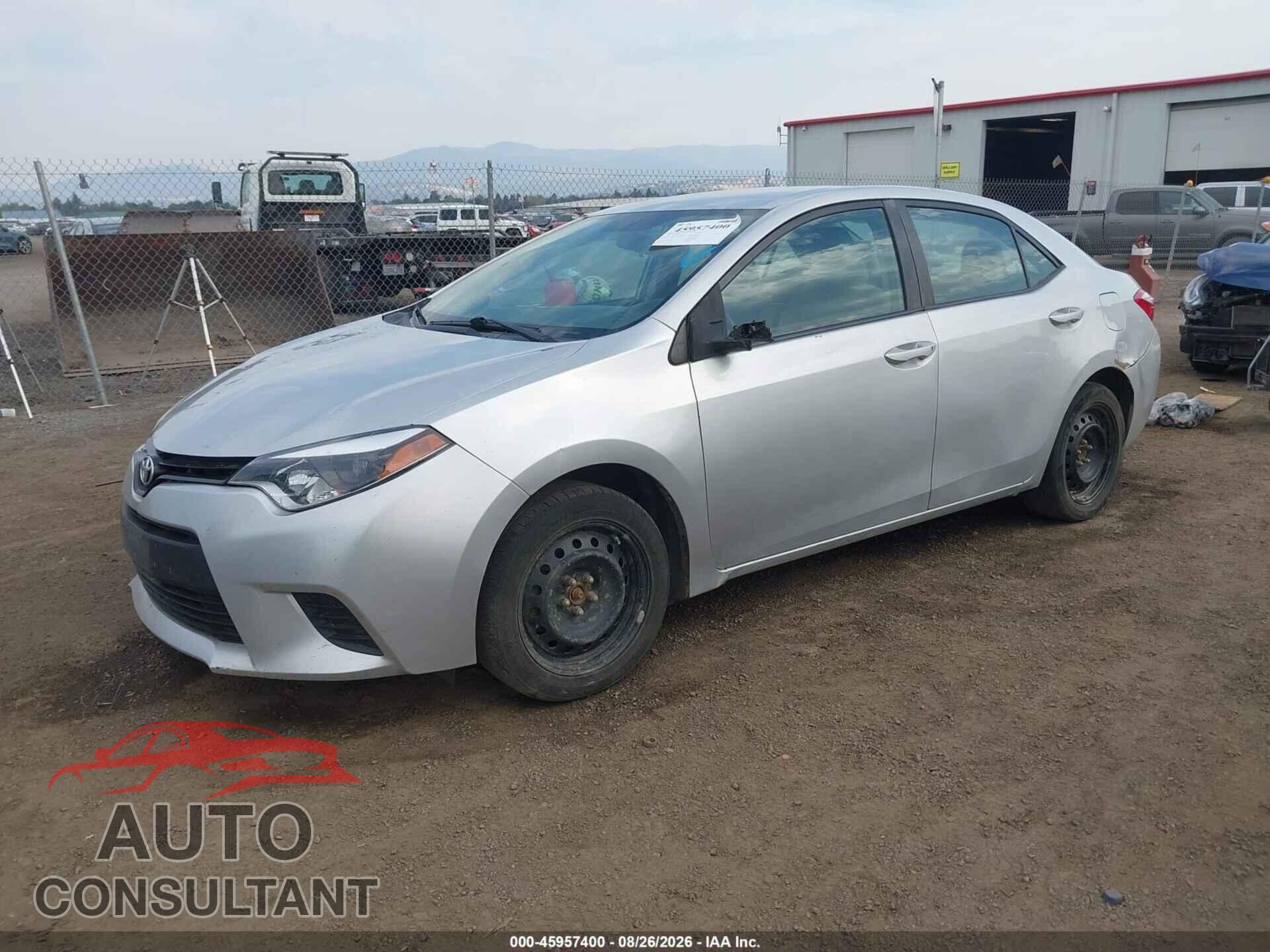 TOYOTA COROLLA 2014 - 2T1BURHE0EC006637