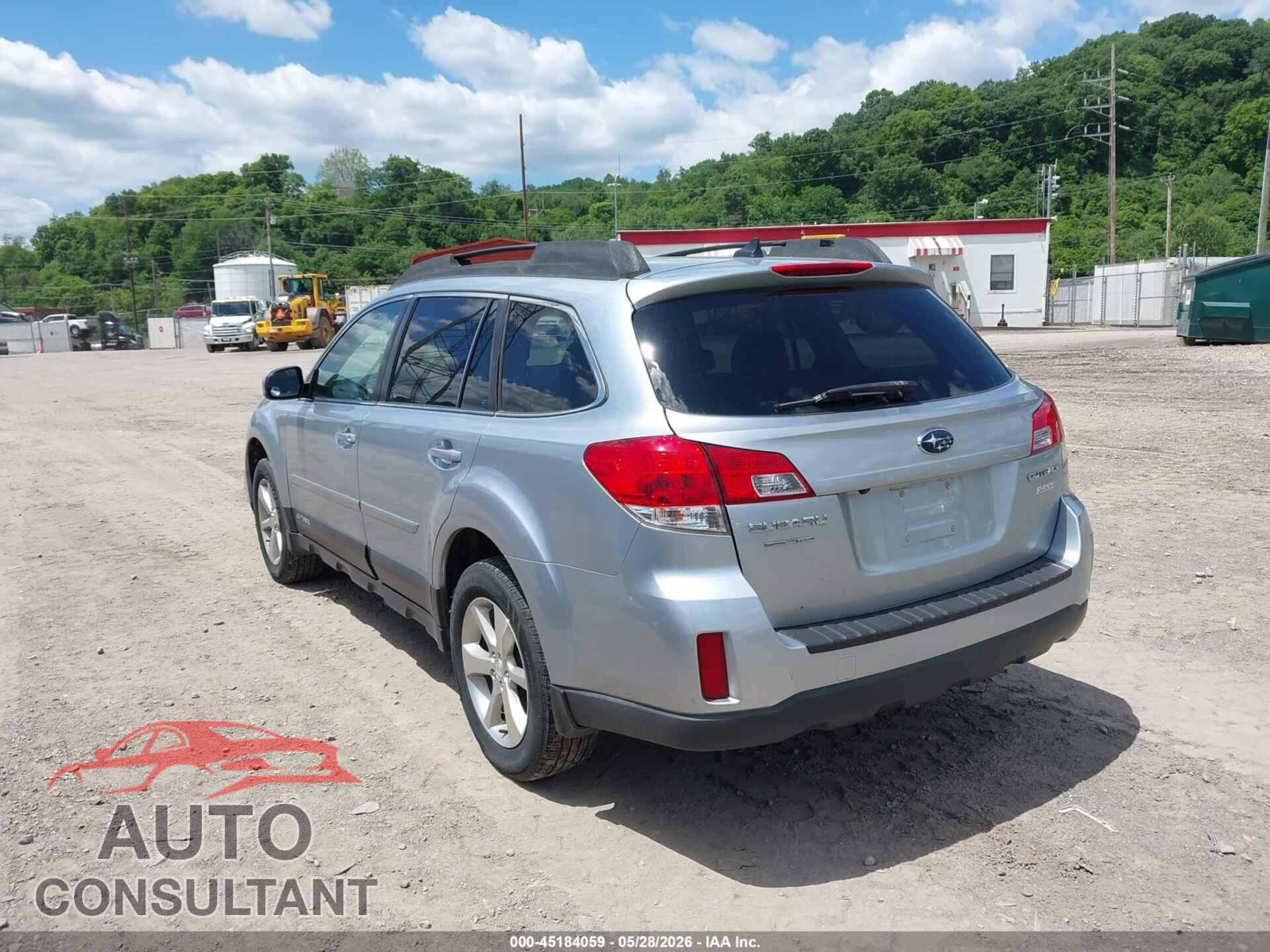 SUBARU OUTBACK 2014 - 4S4BRBLC8E3310169