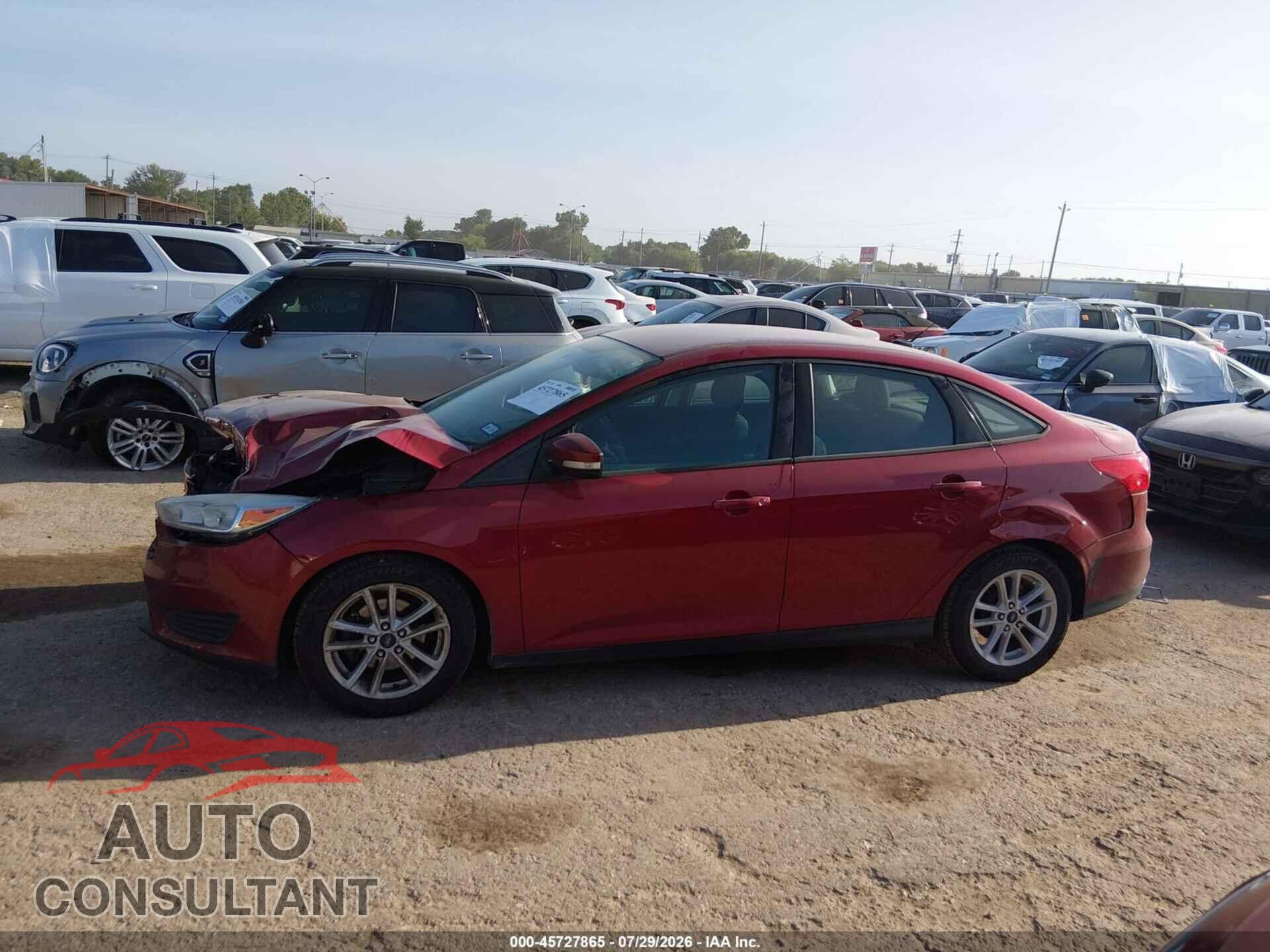 FORD FOCUS 2017 - 1FADP3F2XHL324371